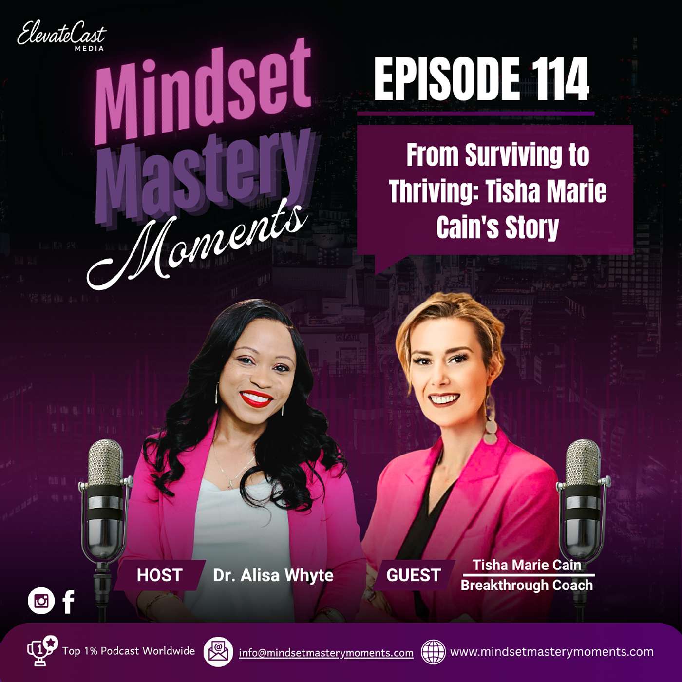 #114 From Surviving to Thriving: Tisha Marie Cain's Story