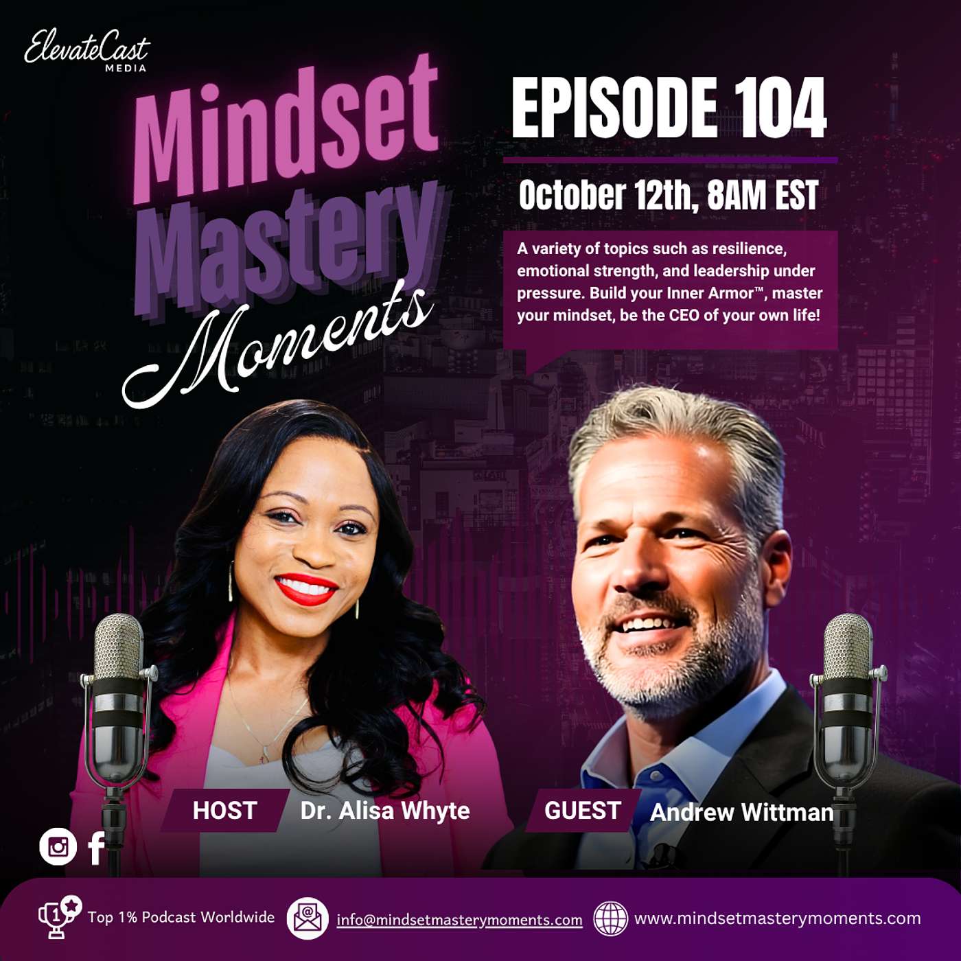 #104 Mastering Resilience: Building Inner Armor with Dr. Andrew Wittman