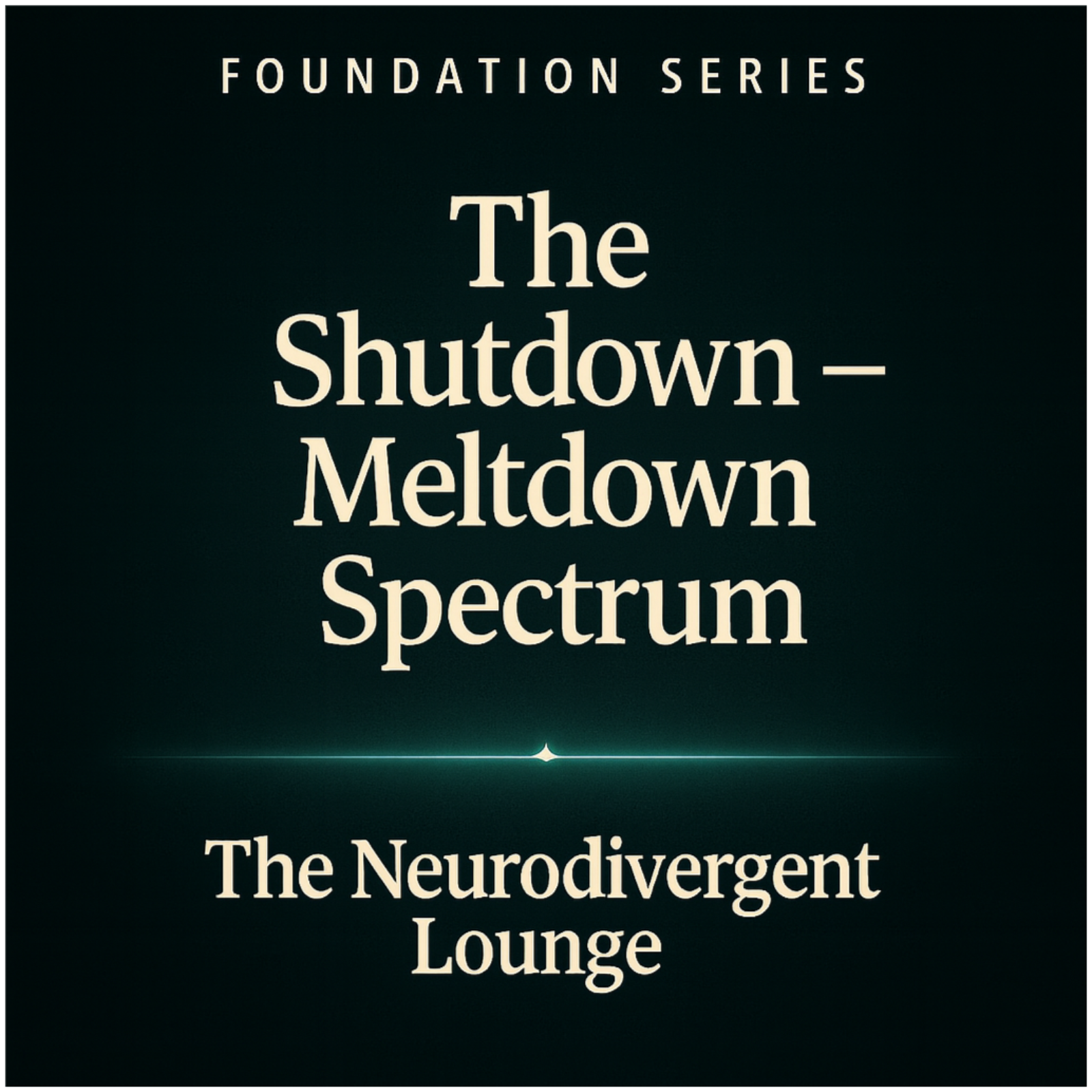 The Shutdown-Meltdown Spectrum