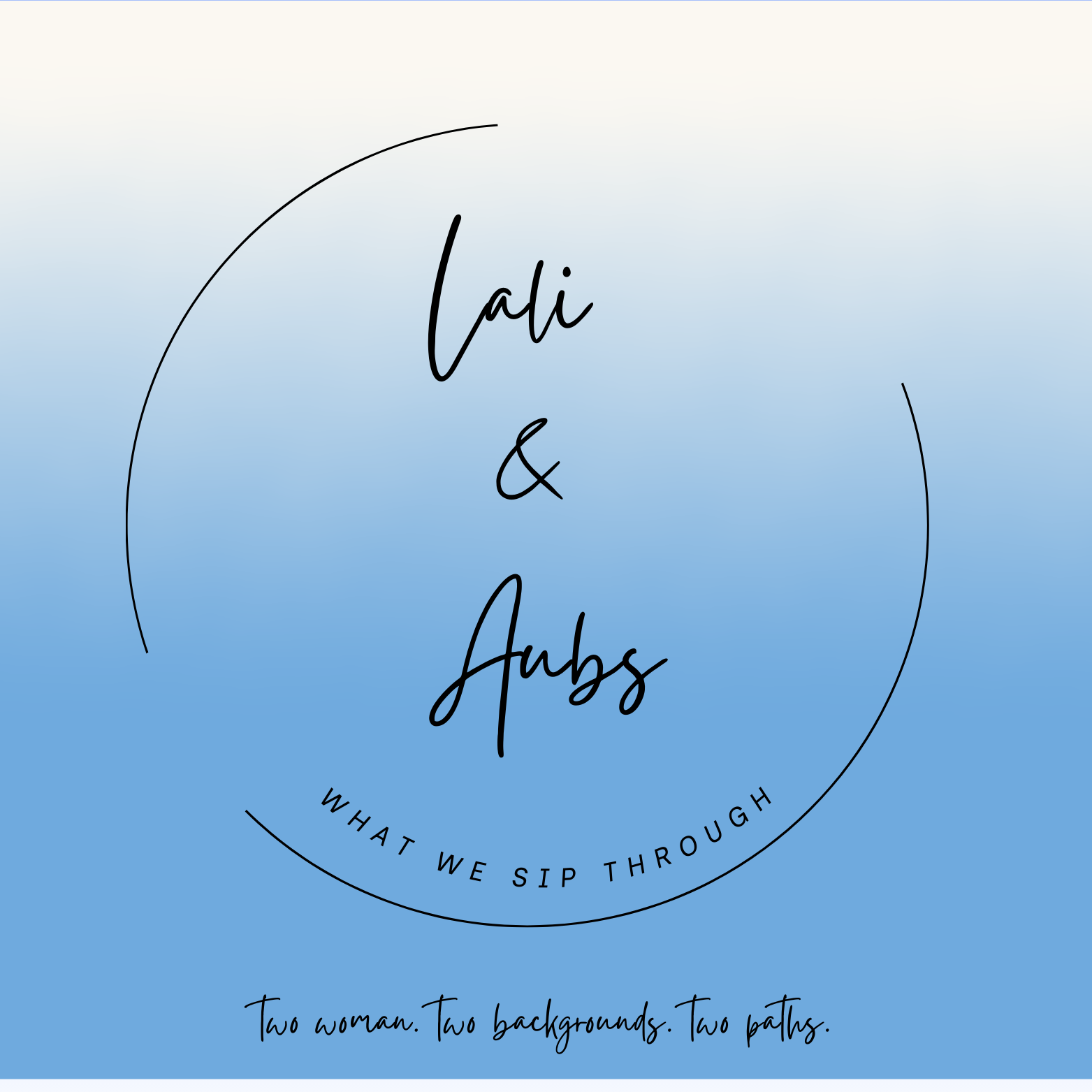 Lali & Aubs: What We Sip Through cover art