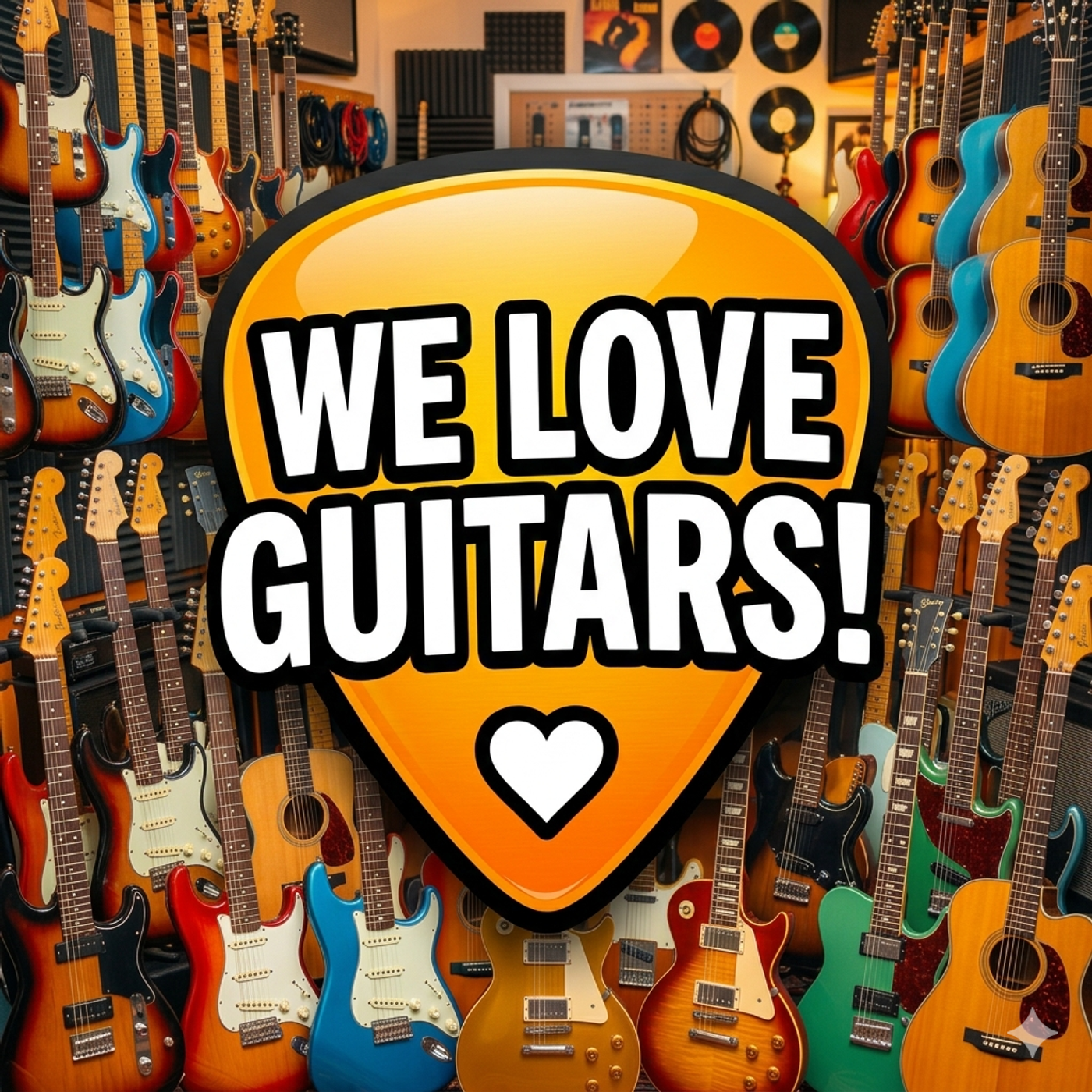 We Love Guitars! cover