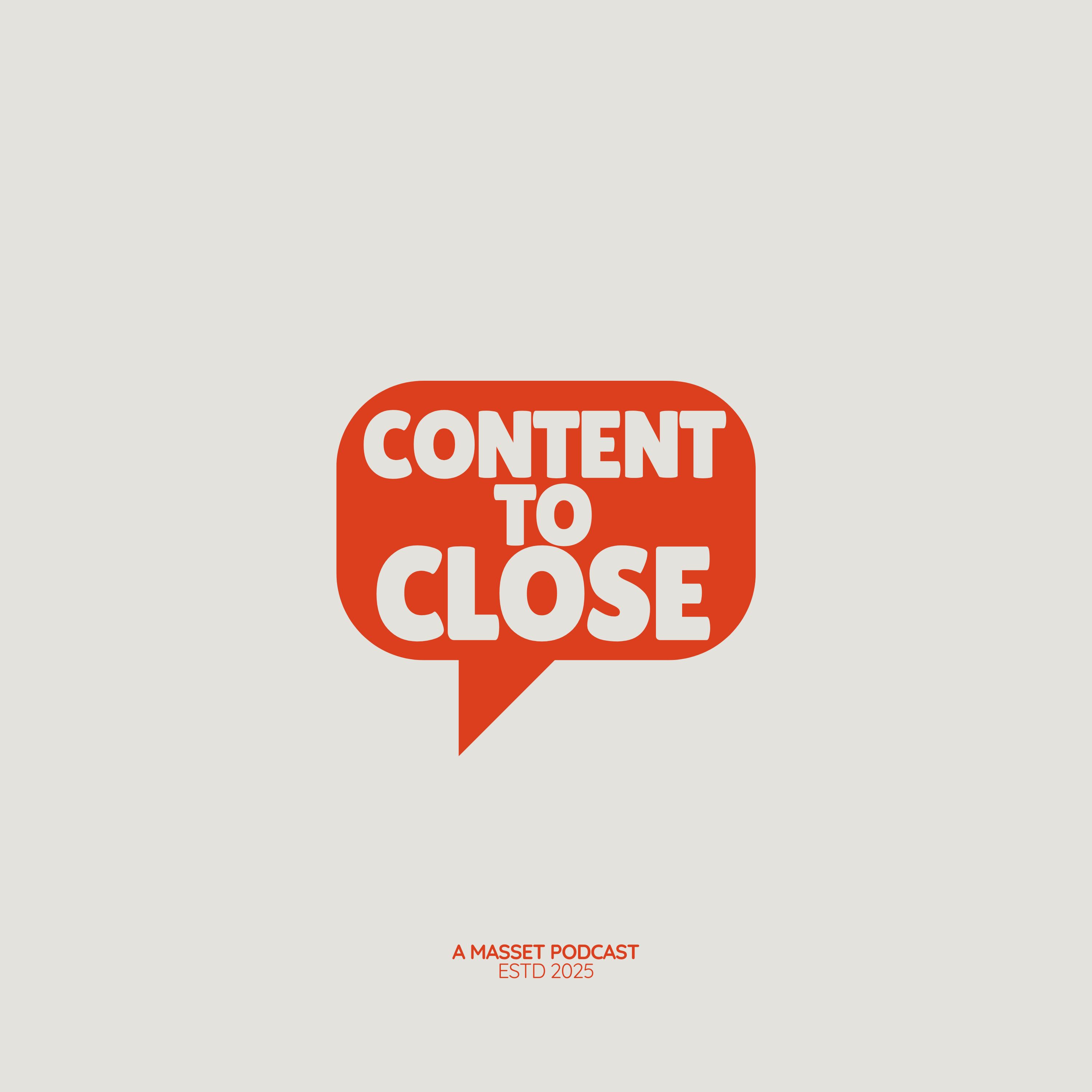 Content to Close cover art
