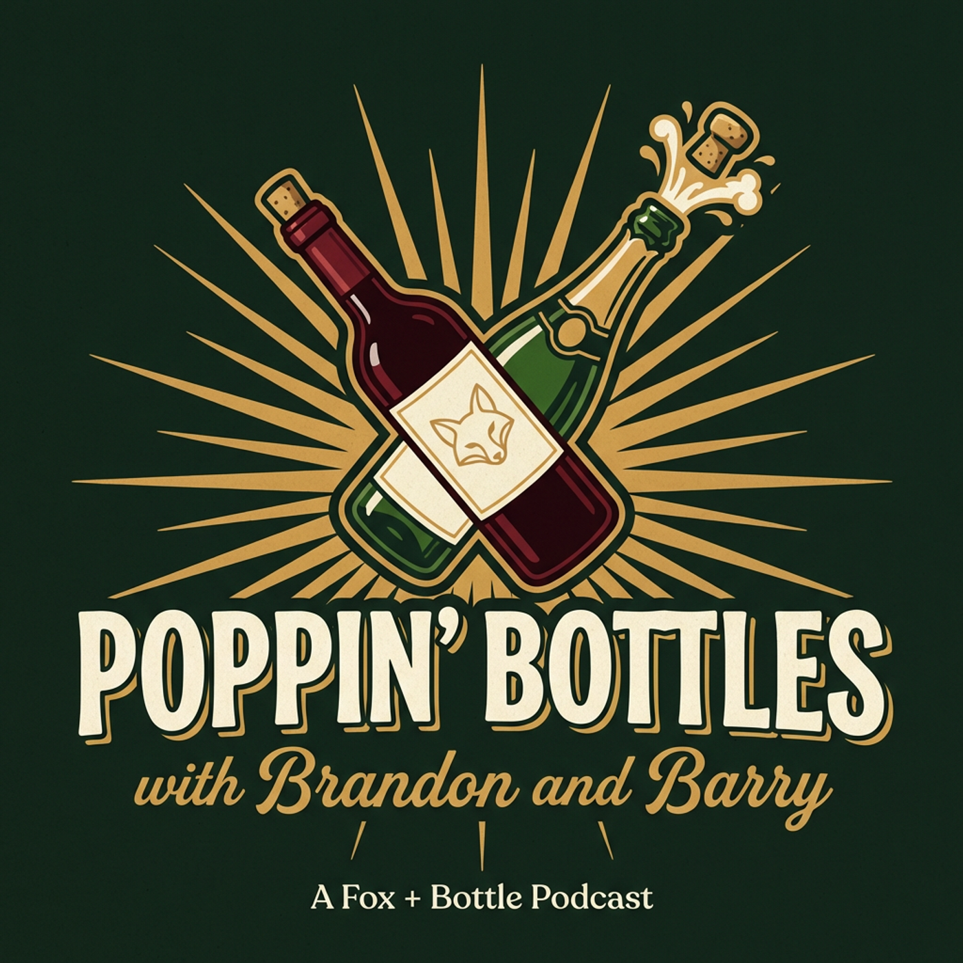 Poppin' Bottles with Brandon & Barry cover art