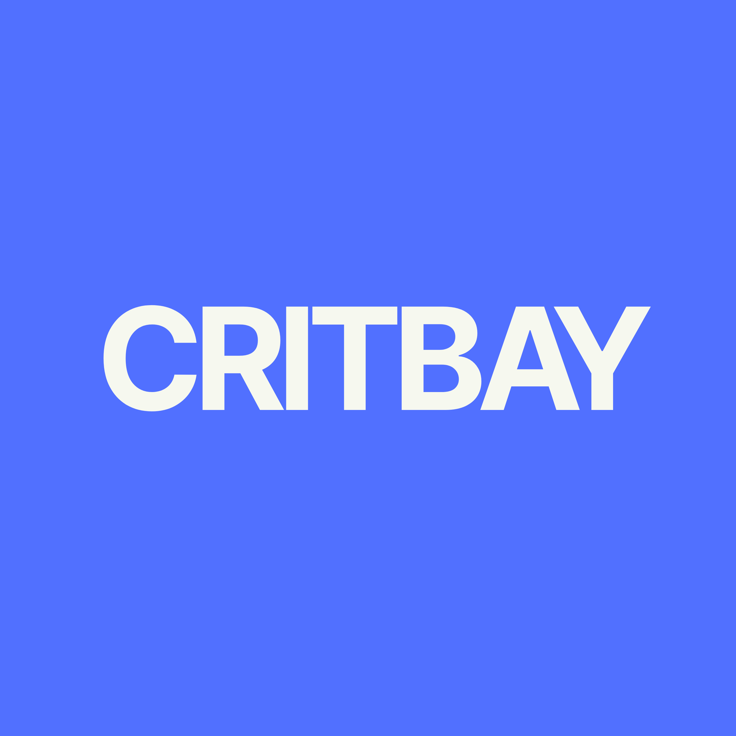 CRITBAY cover art