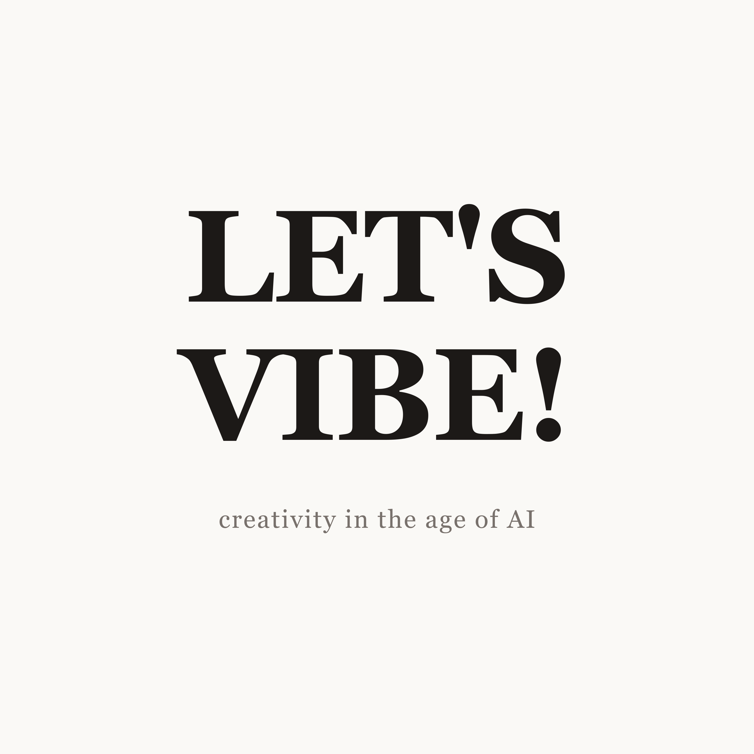 Let's Vibe! cover art