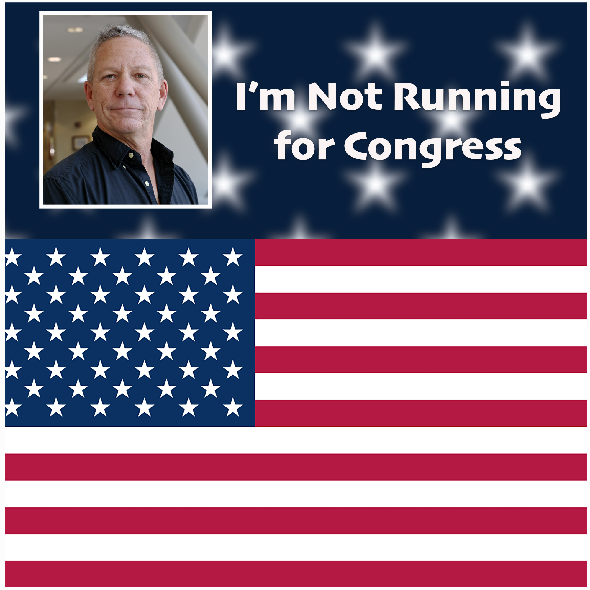 I'm Not Running For Congress cover art