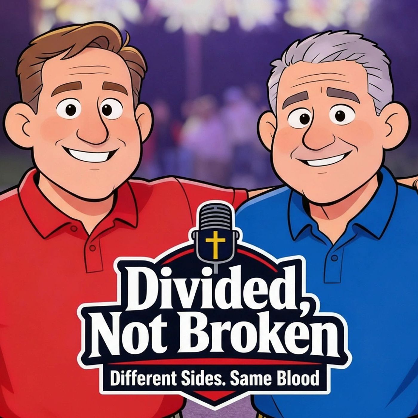 DIVIDED, NOT BROKEN cover art