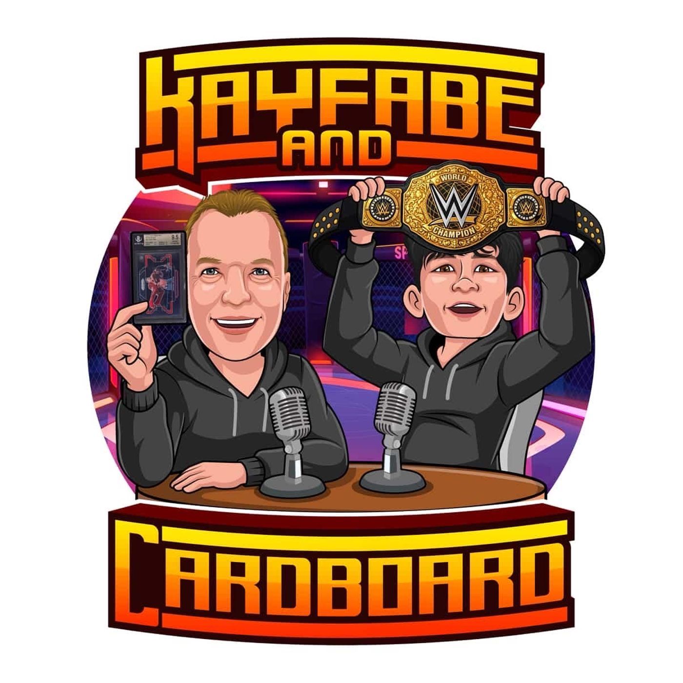 Kayfabe and Cardboard cover art