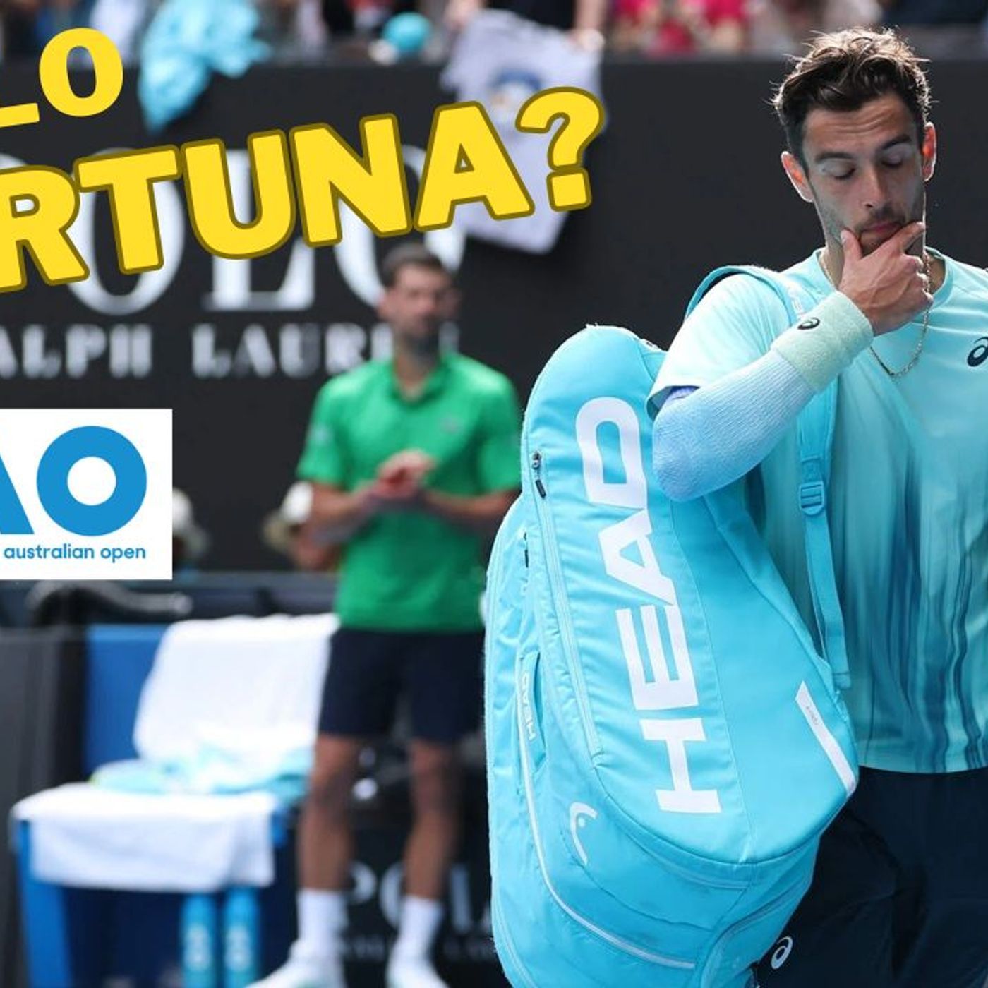 AUSTRALIAN OPEN - Per MUSETTI è solo sfortuna o c'è di più? SINNER mai così favorito contro DJOKOVIC