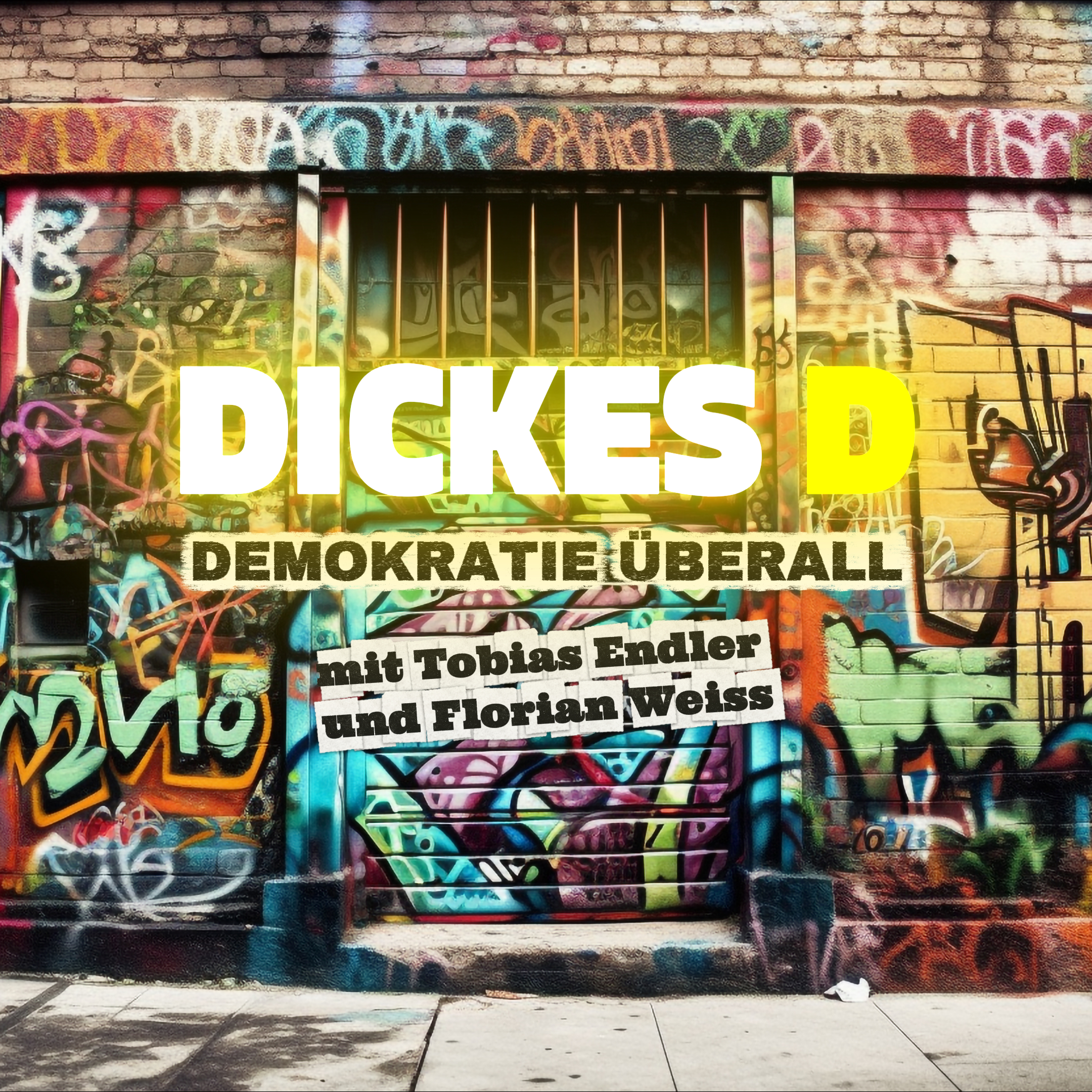 Dickes D - Der Demokratie Podcast mit Tobias Endler und Florian Weiss cover art