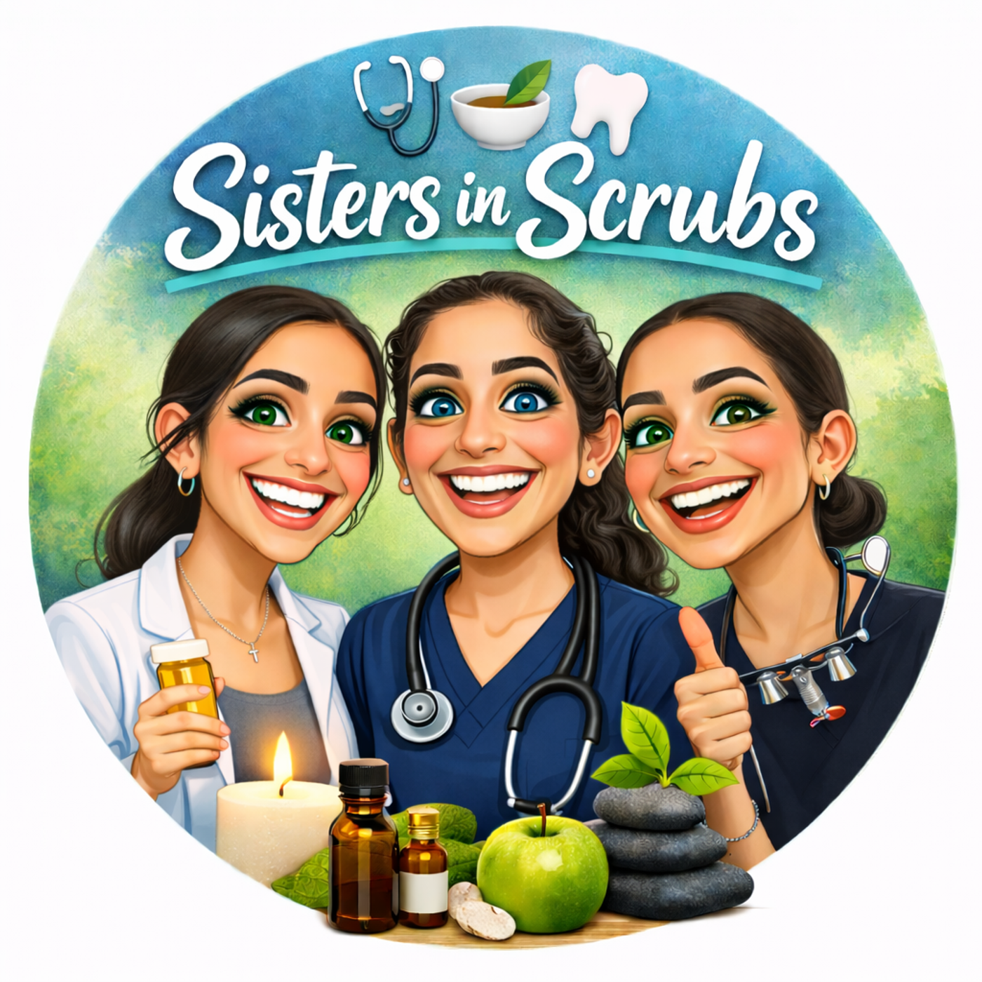 Sisters in Scrubs cover art