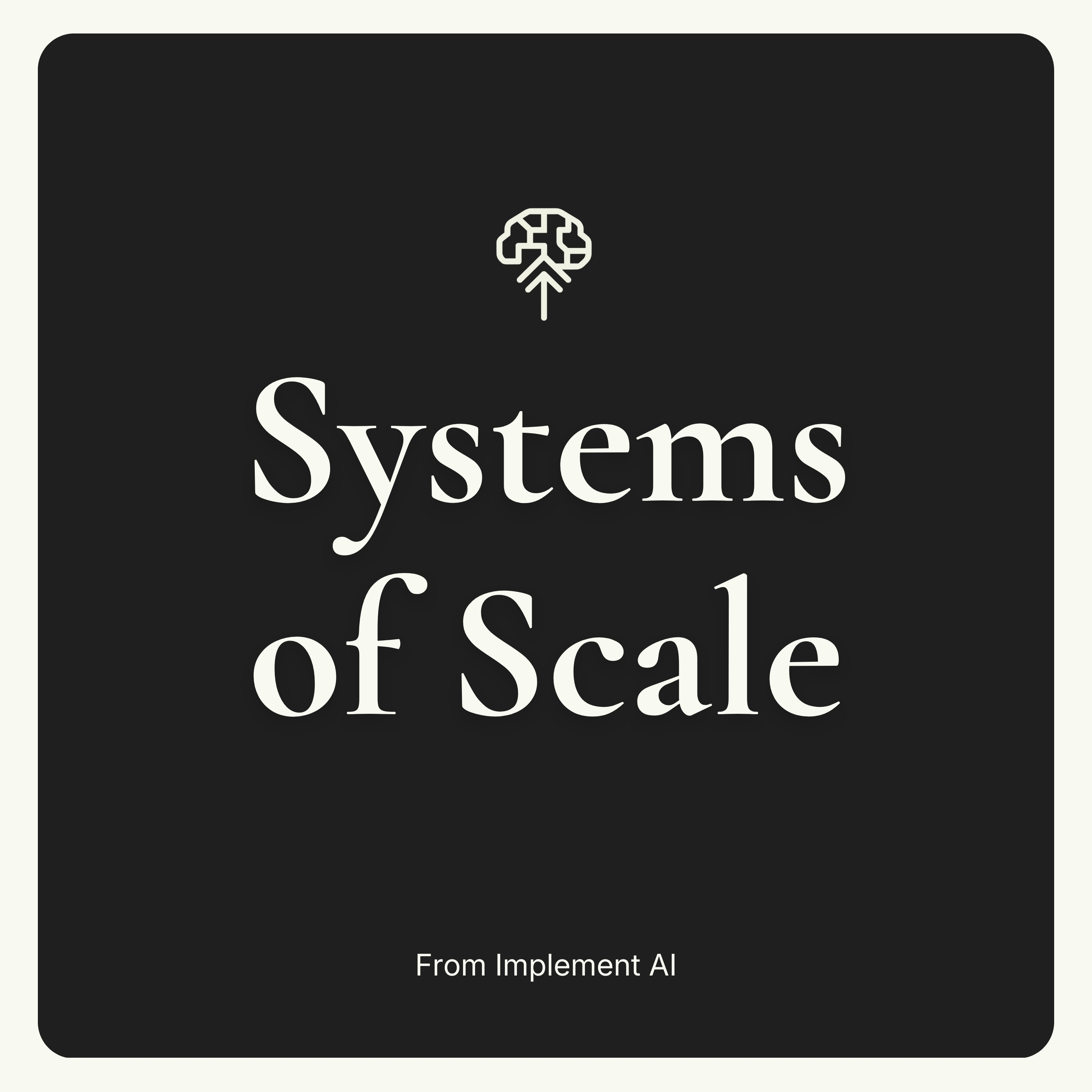 Systems of Scale