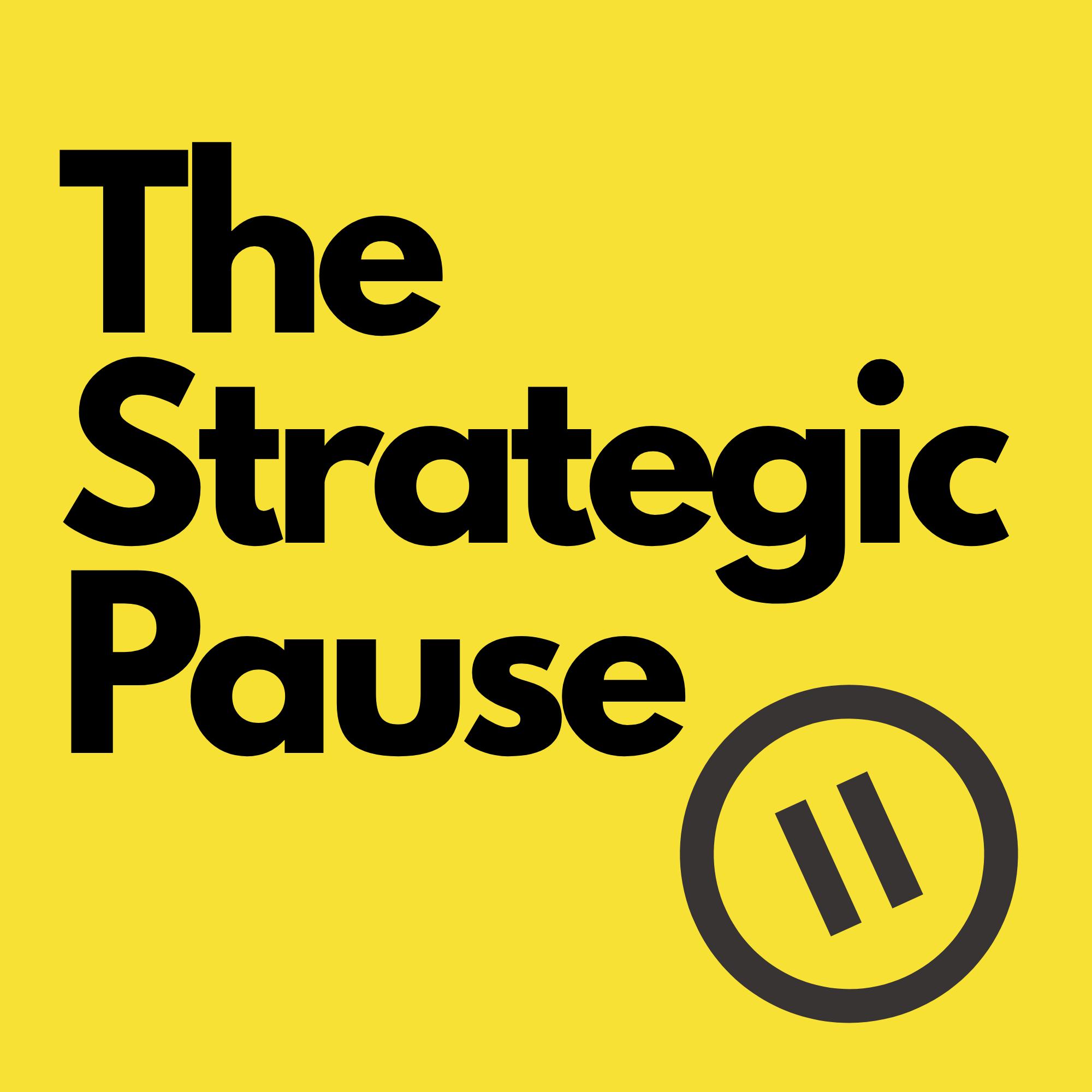 The Strategic Pause cover art