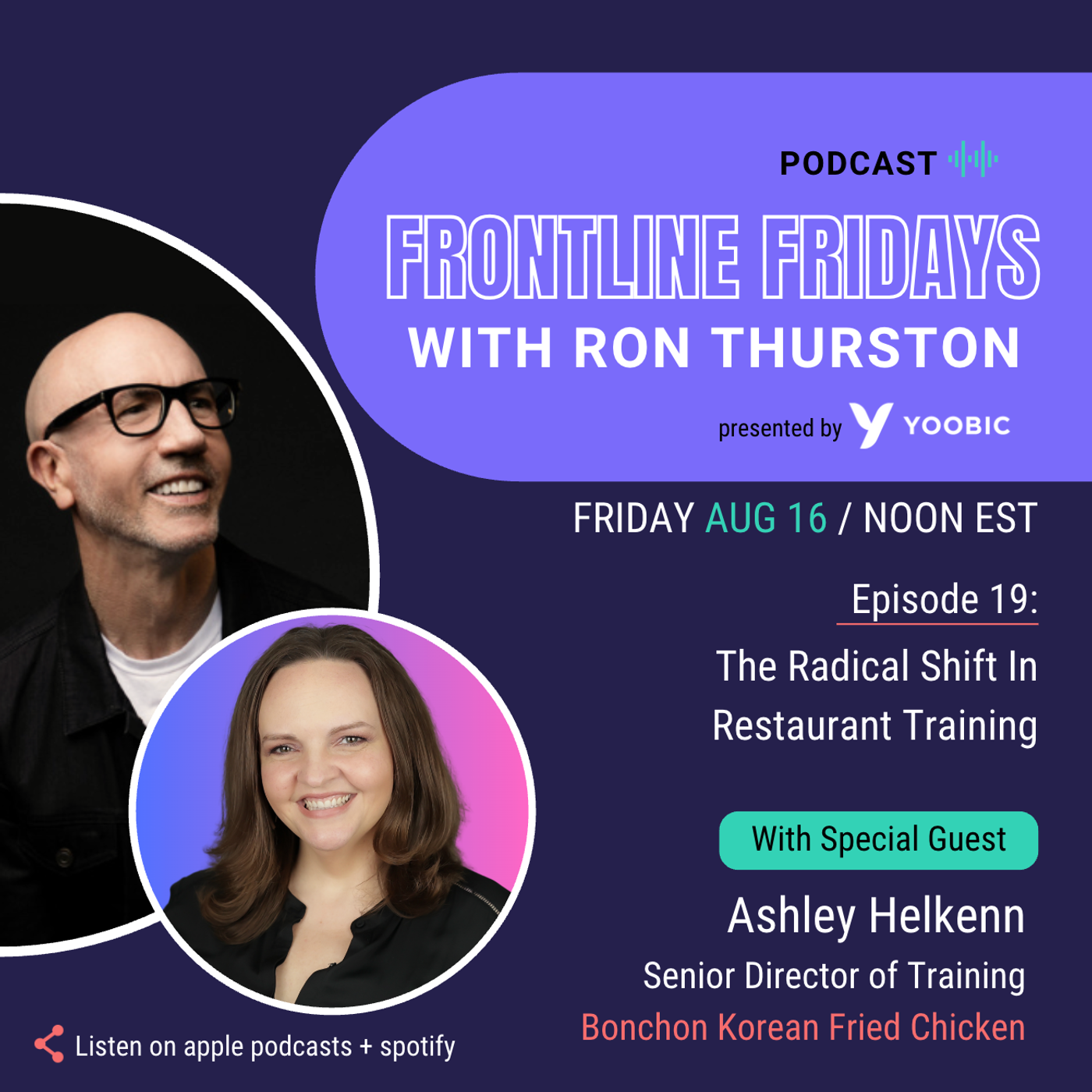 FRONTLINE FRIDAYS with Ron Thurston