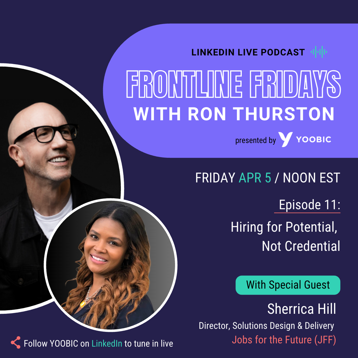 FRONTLINE FRIDAYS with Ron Thurston