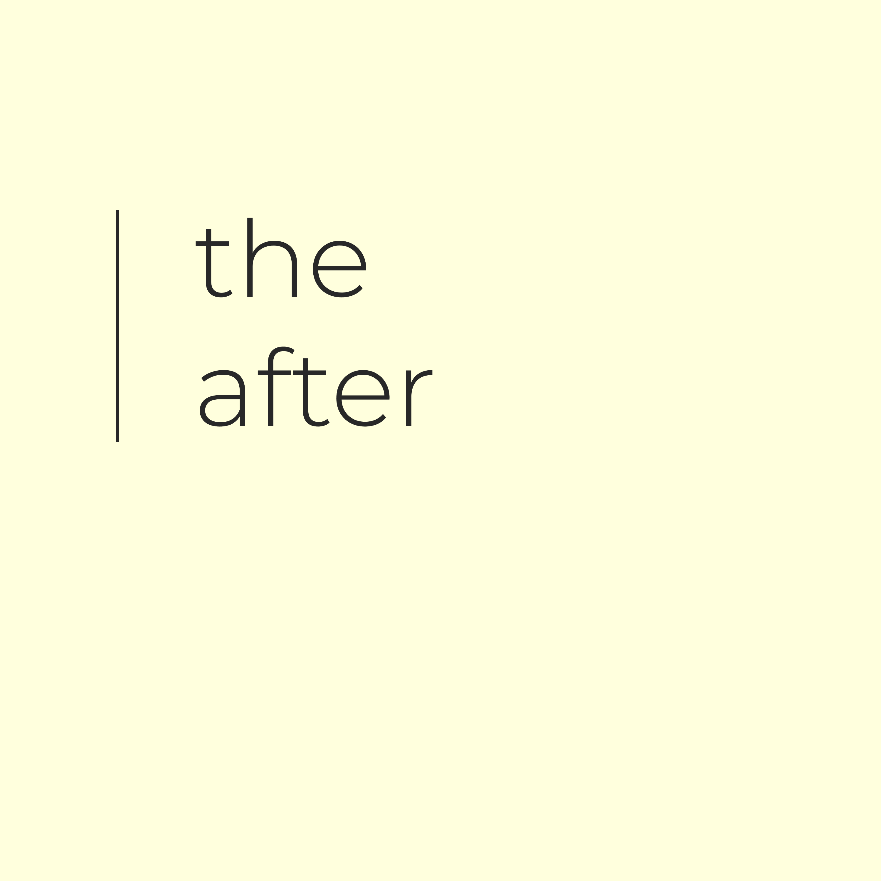 the after: grief and life after loss in your 20s/30s cover art