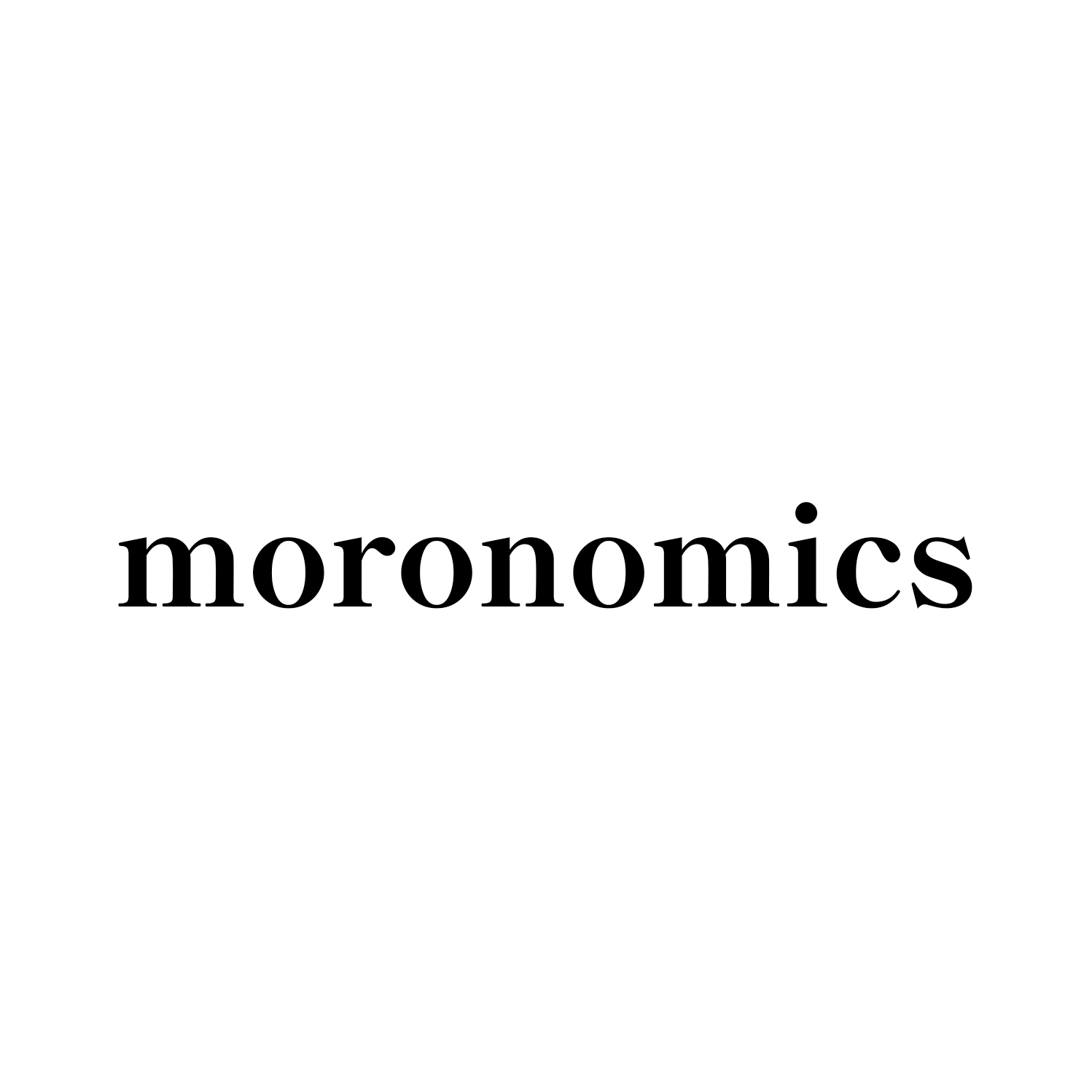 Moronomics cover art