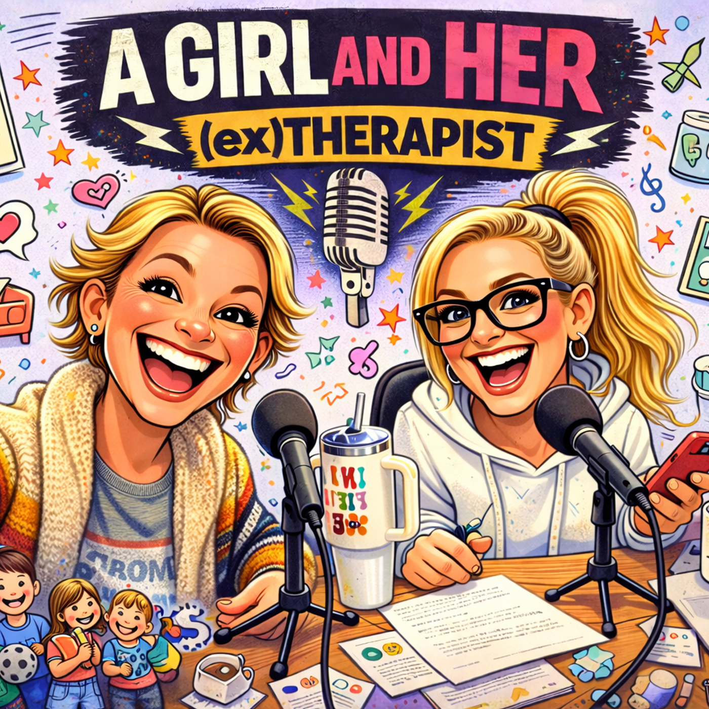 A Girl and Her (ex)Therapist cover art