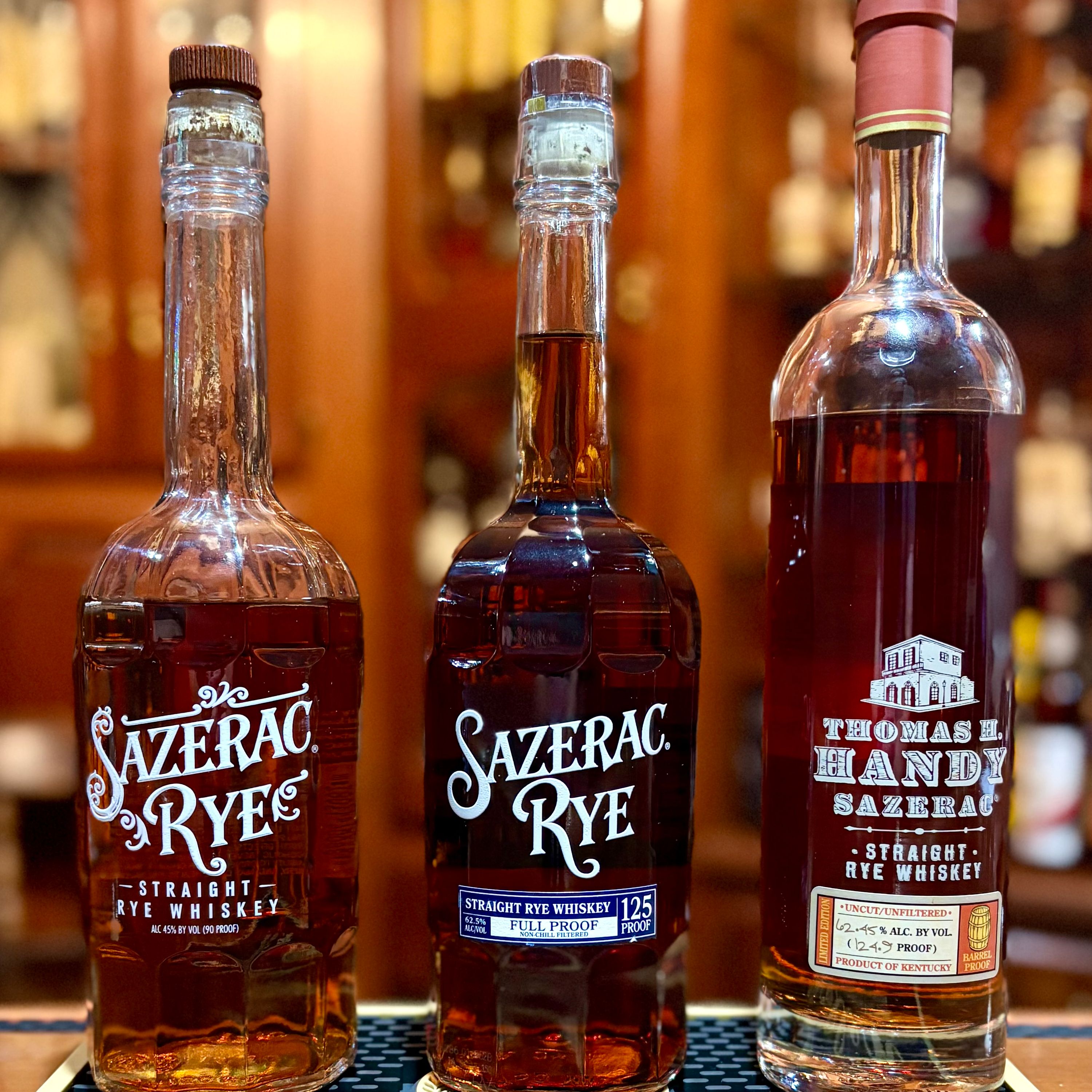 Handy, Sazerac, and Full Proof Oh My!  Buffalo Trace Rye Mashbill; Ep. 17