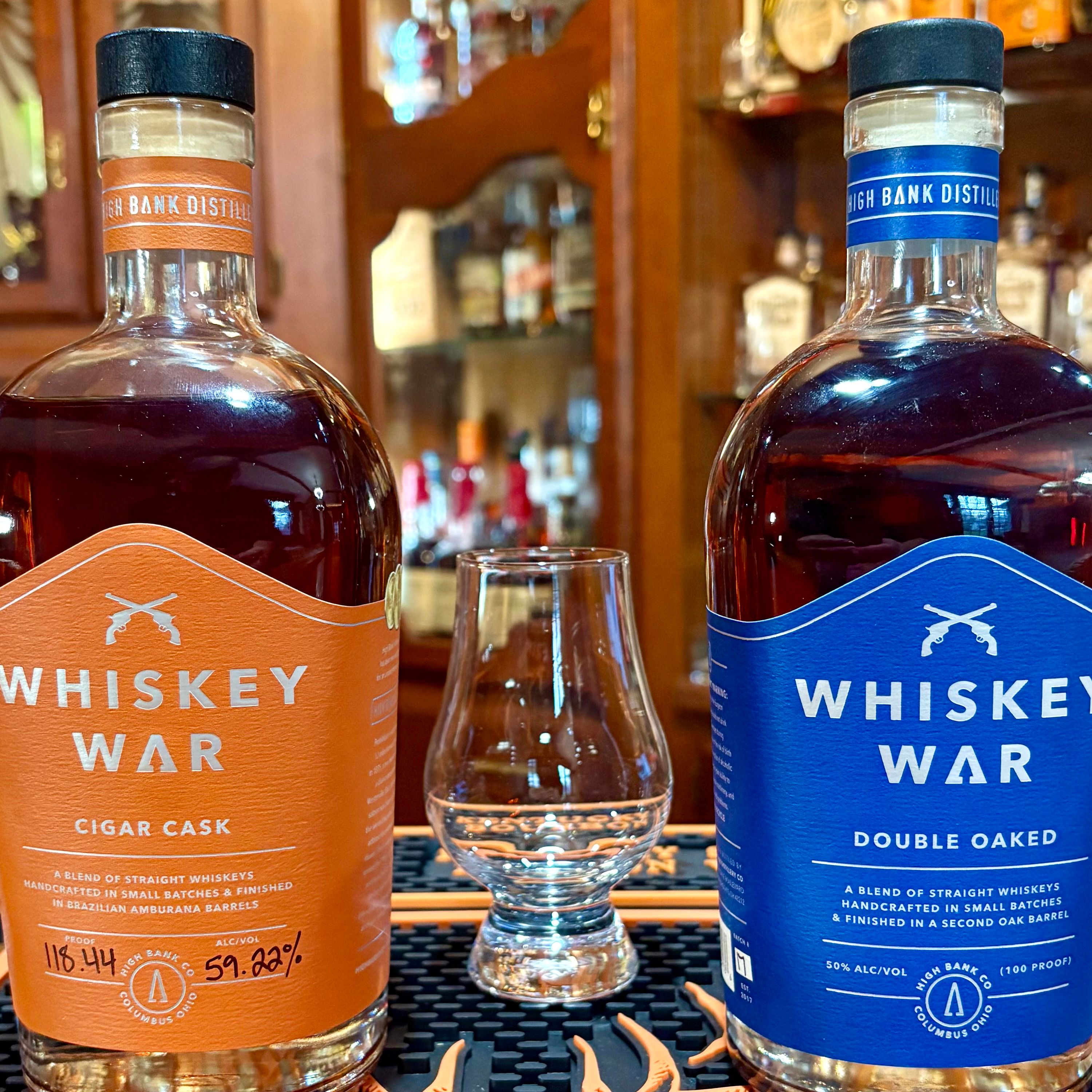 Whiskey War Double Oaked and Cigar Blend, with Maker's Mark 2026 Steward's Release; Ep. 43