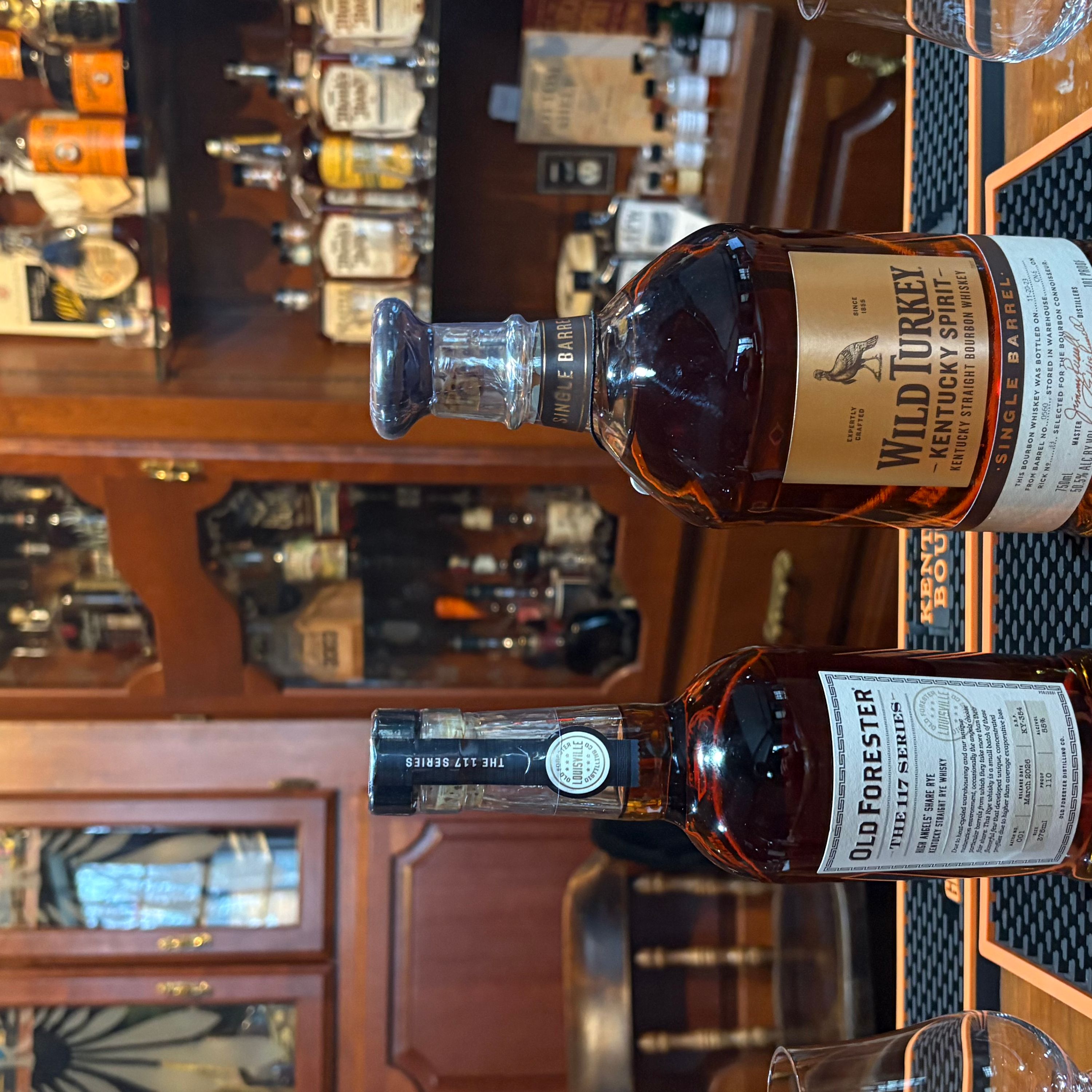 New Release Old Forester 117 High Angels' Share and Wild Turkey Kentucky Spirit; Ep. 38 New Release Old Forester 117 High Angels' Share and Wild Turkey Kentucky Spirit; Ep. 38