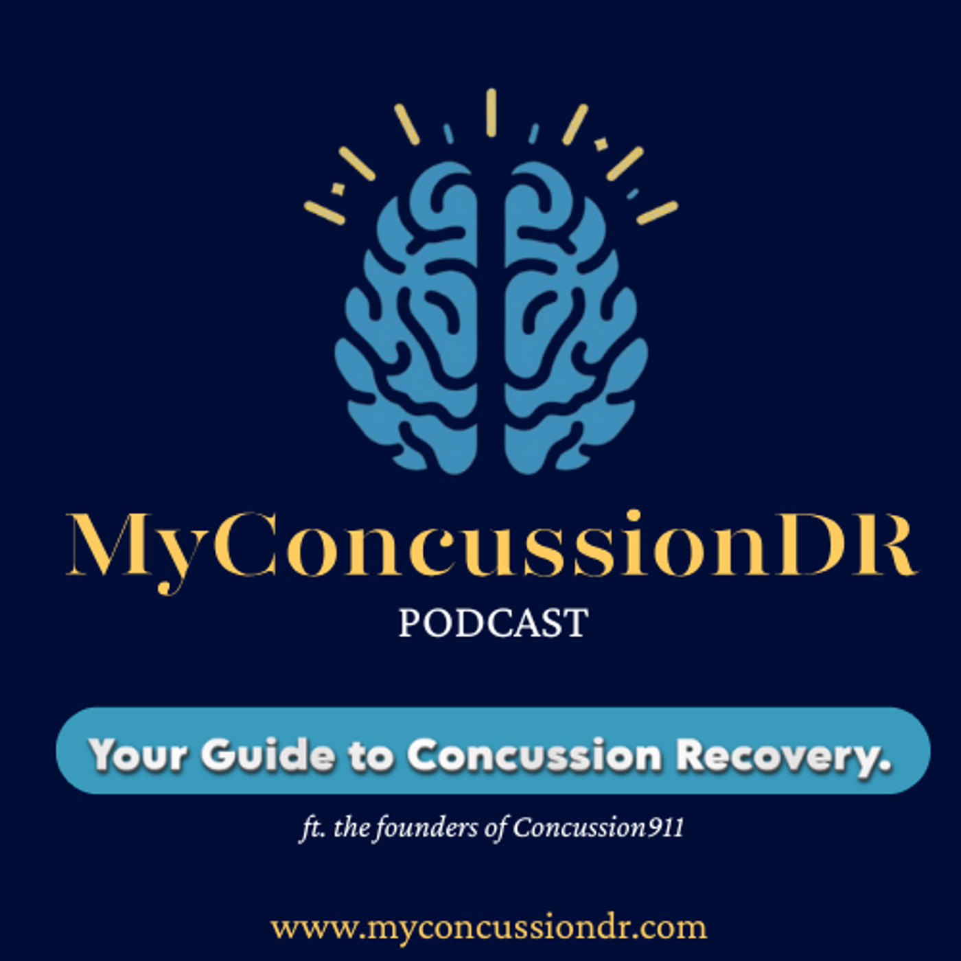 MYCONCUSSIONDR - YOUR GUIDE TO CONCUSSION RECOVERY cover art