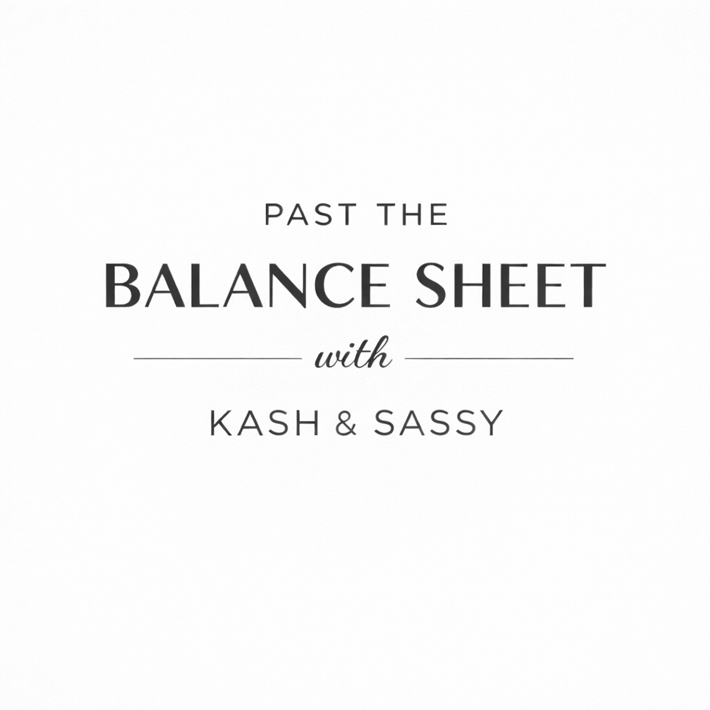 Past the Balance Sheet cover art