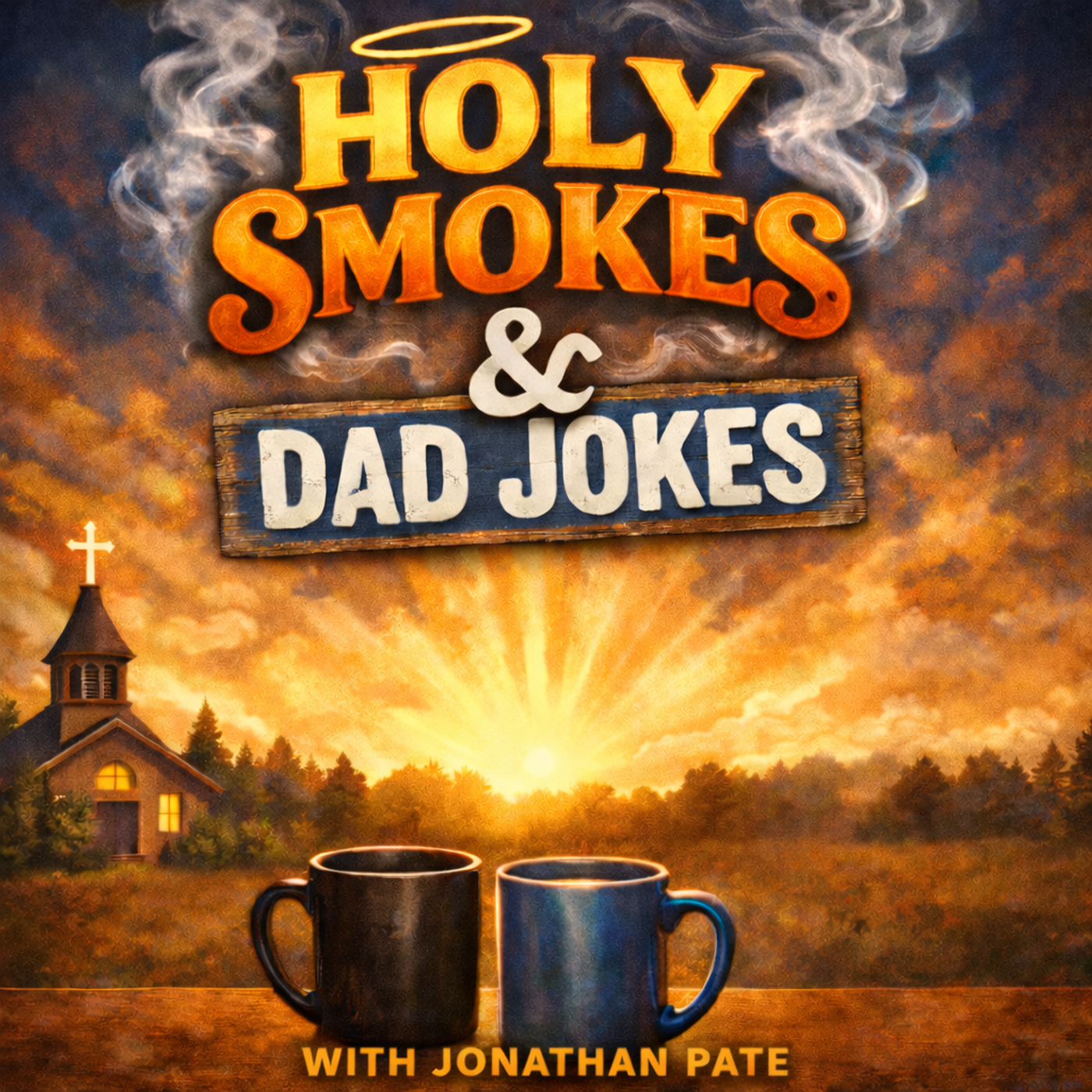 Holy Smokes and Dad Jokes cover art