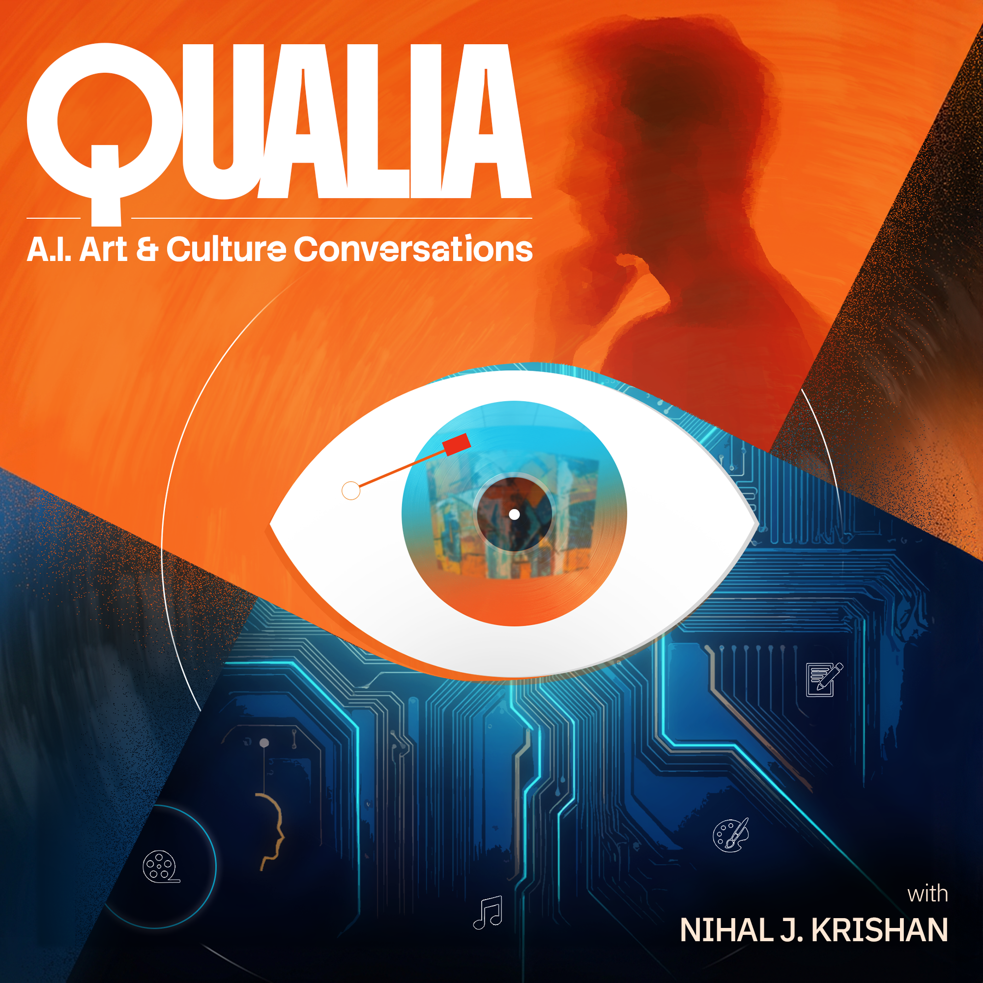 Qualia: AI Art & Culture conversations cover art