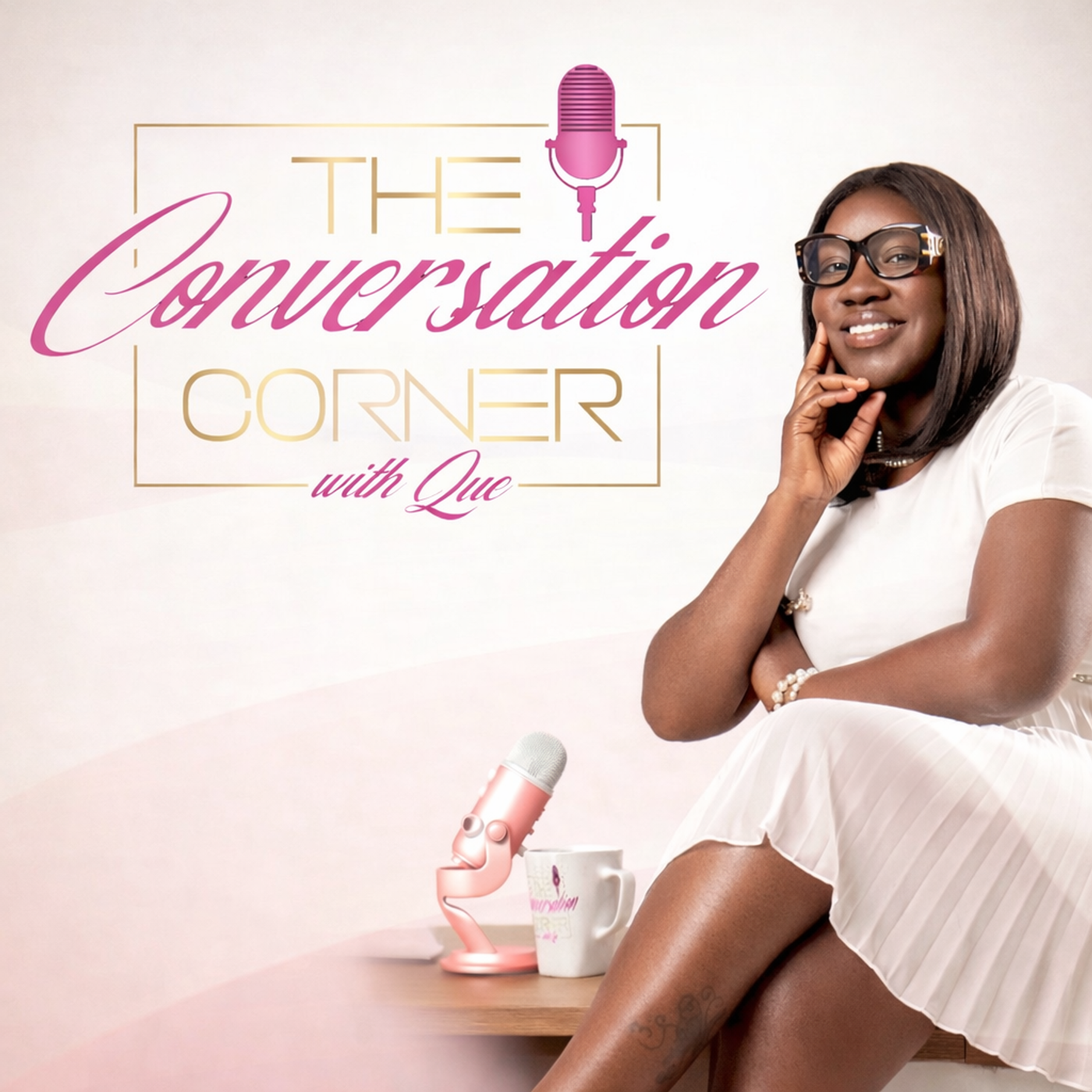 The Conversation Corner with Que cover art