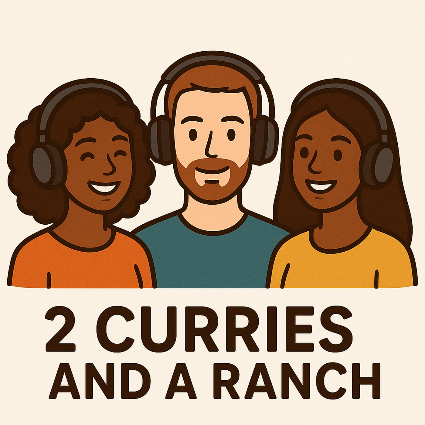2 Curries and a Ranch cover art