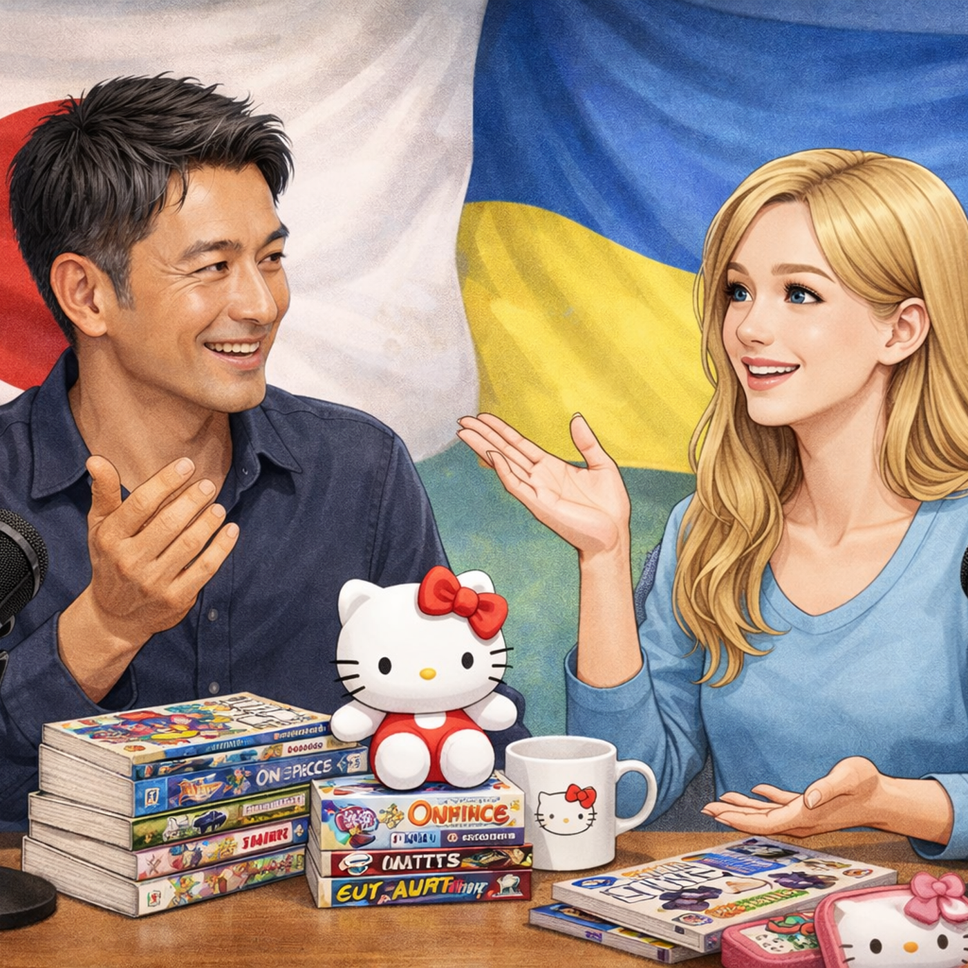 Japanese teacher Shishoh & his students 日语老师示承和他的学生们