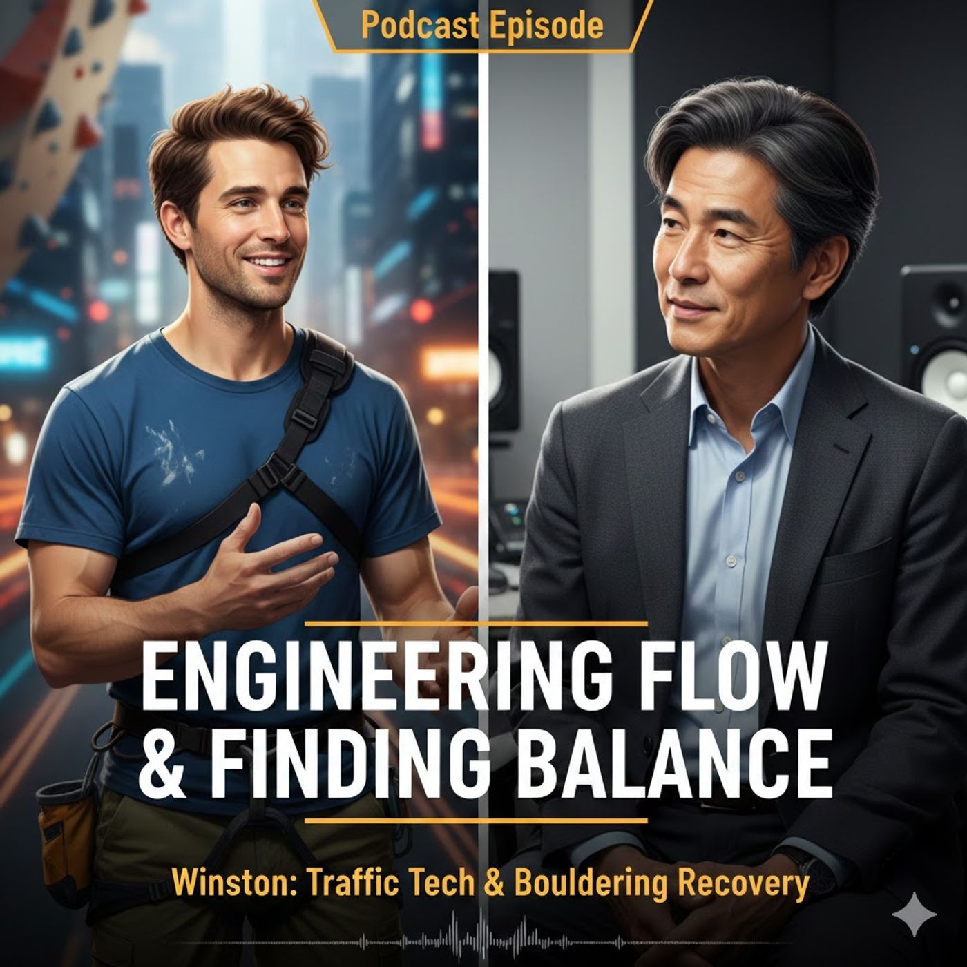 Engineer Behind Urban Flow & His Bouldering Journey talking with Japanese teacher