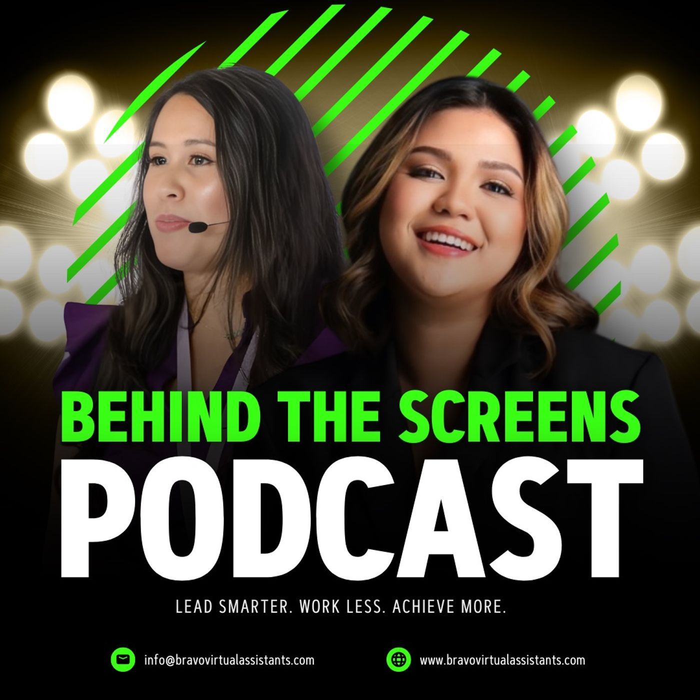 Behind The Screens podcast artwork