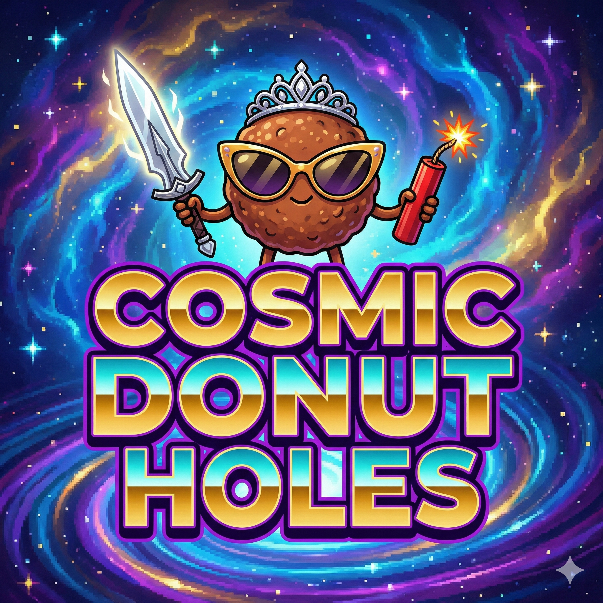 Cosmic Donut Holes cover art
