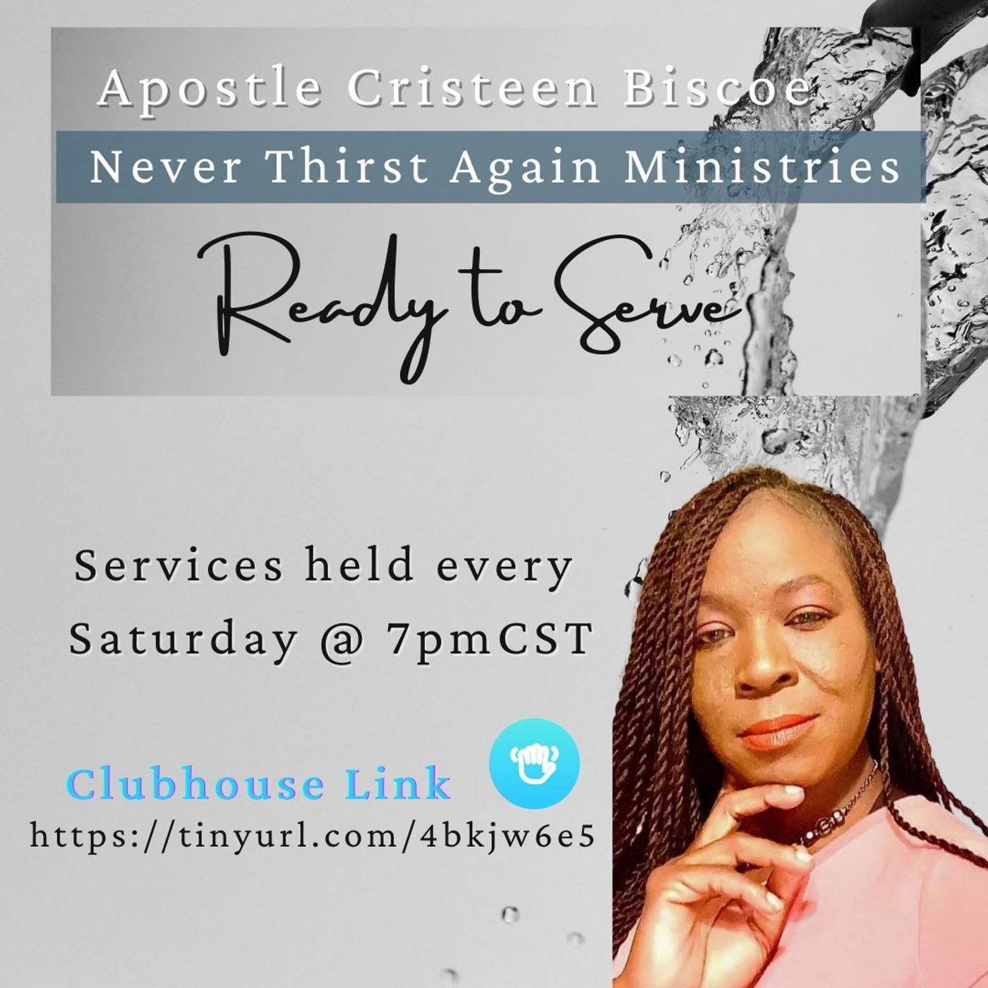 Never Thirst Again Ministries cover art