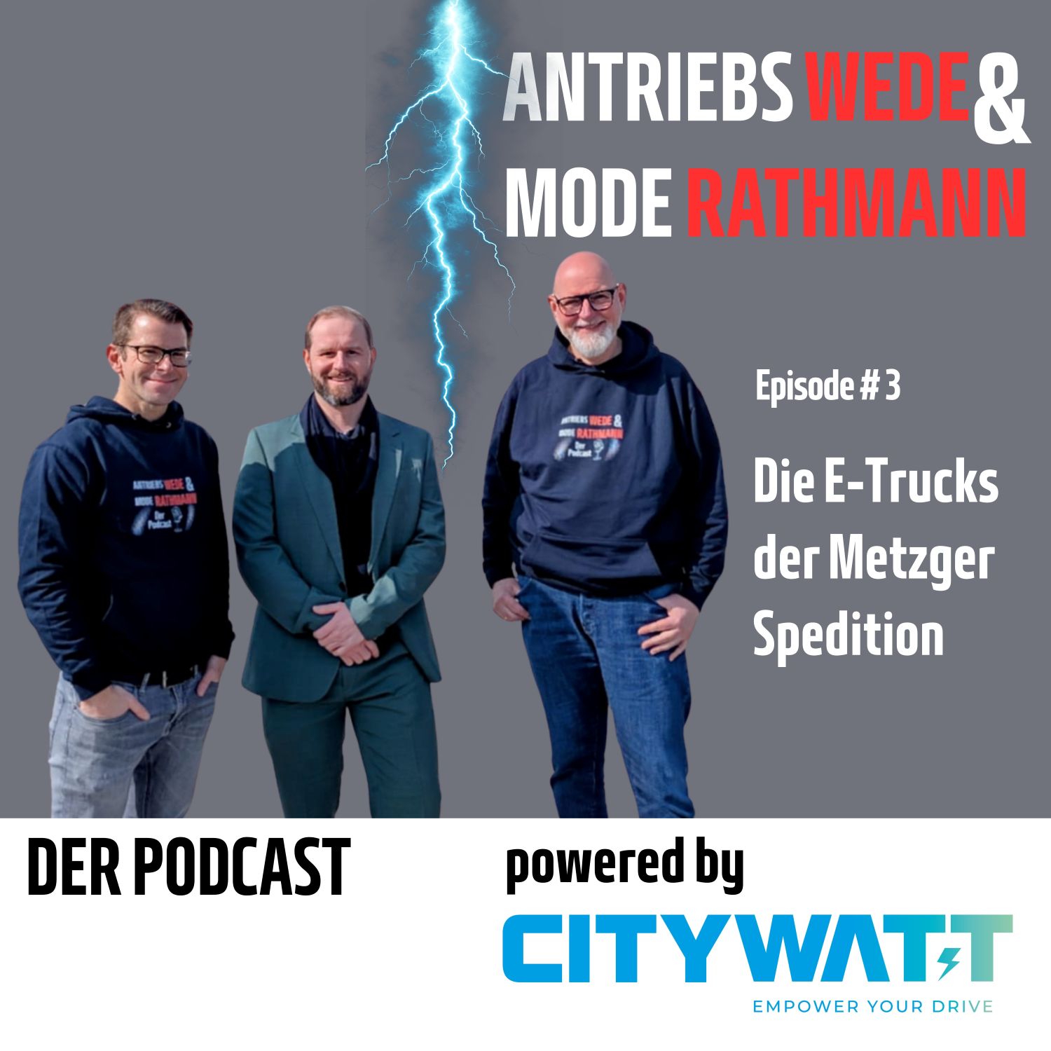 Die E-Trucks der Metzger Spedition