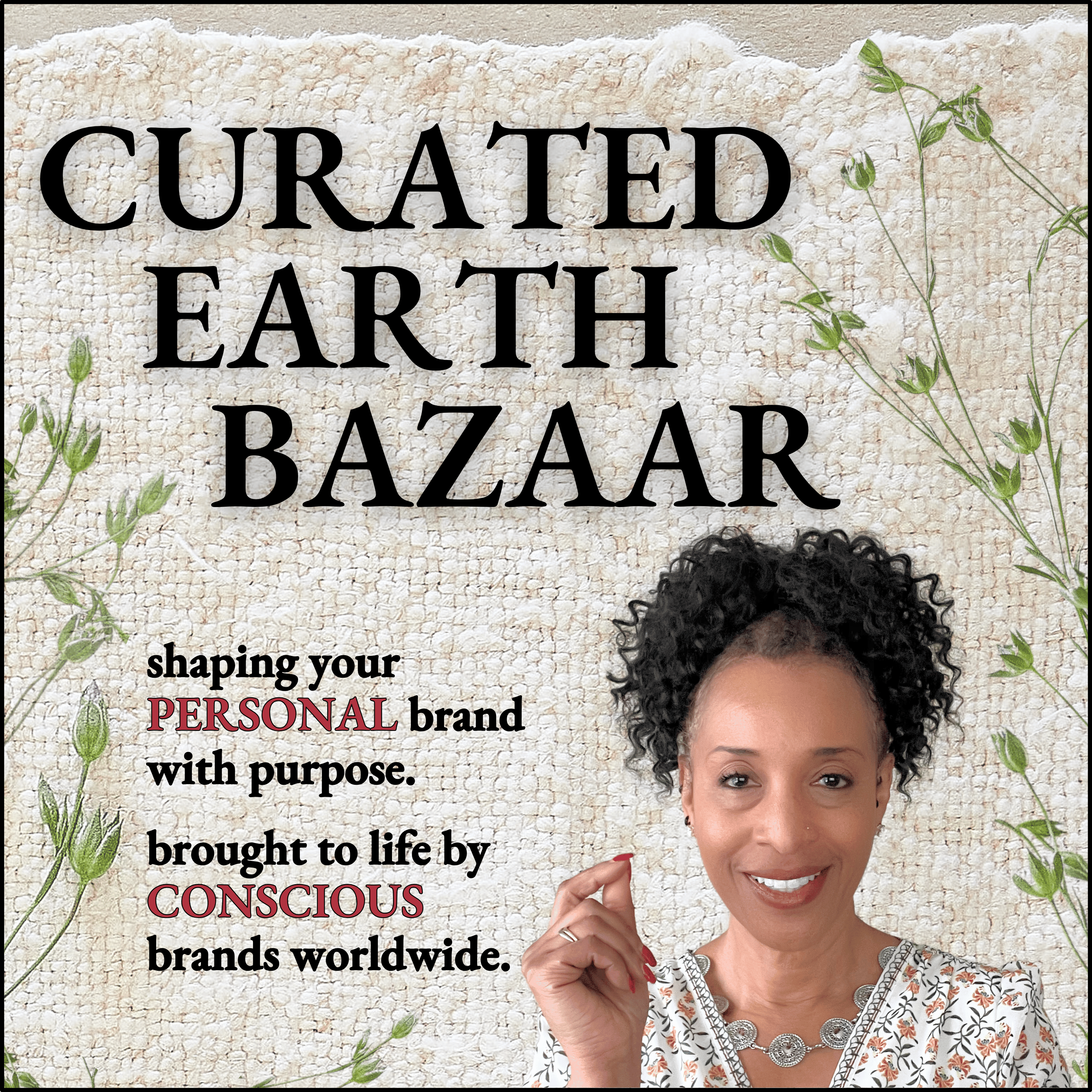 Curated Earth Bazaar cover art