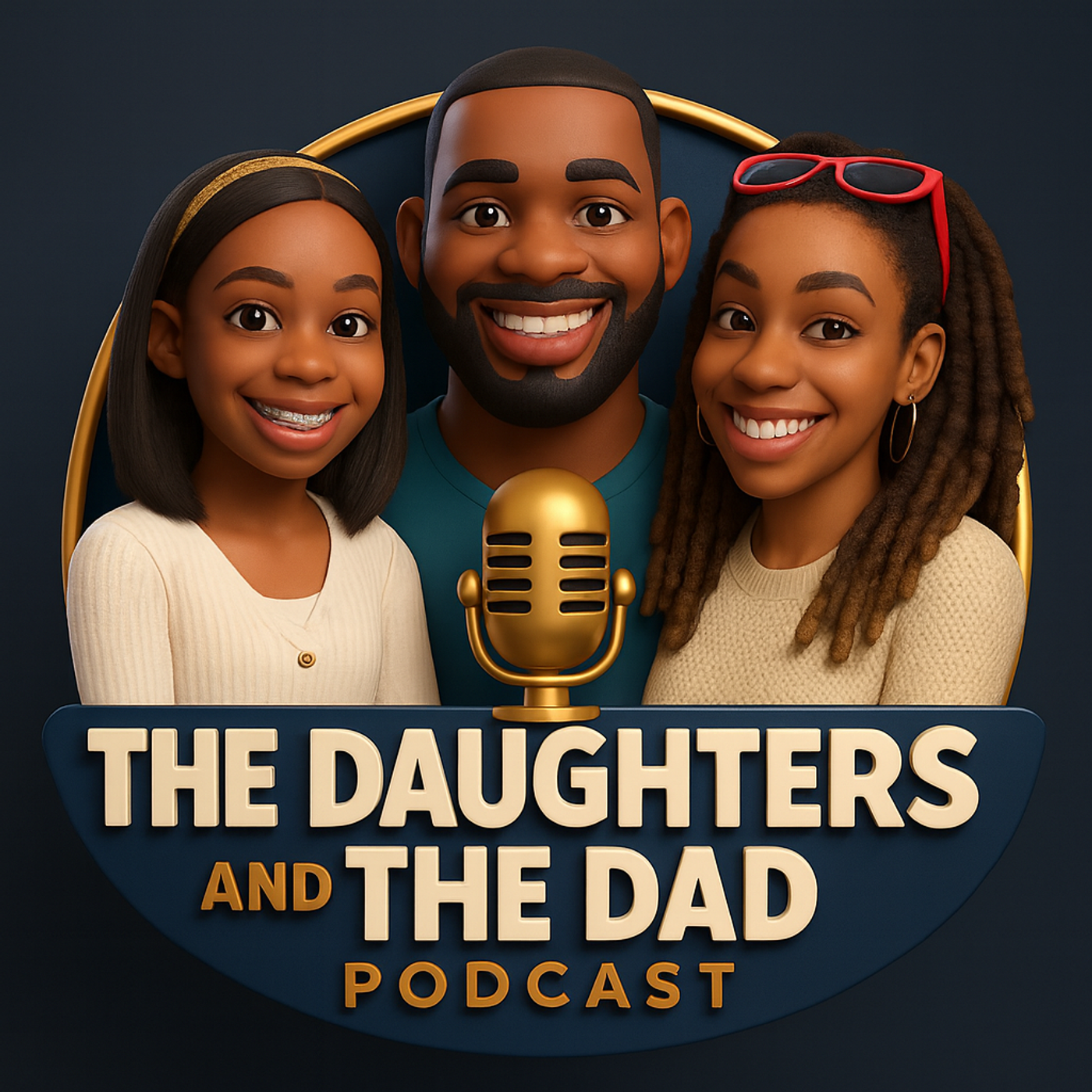 The Daughters and the Dad Podcast cover art