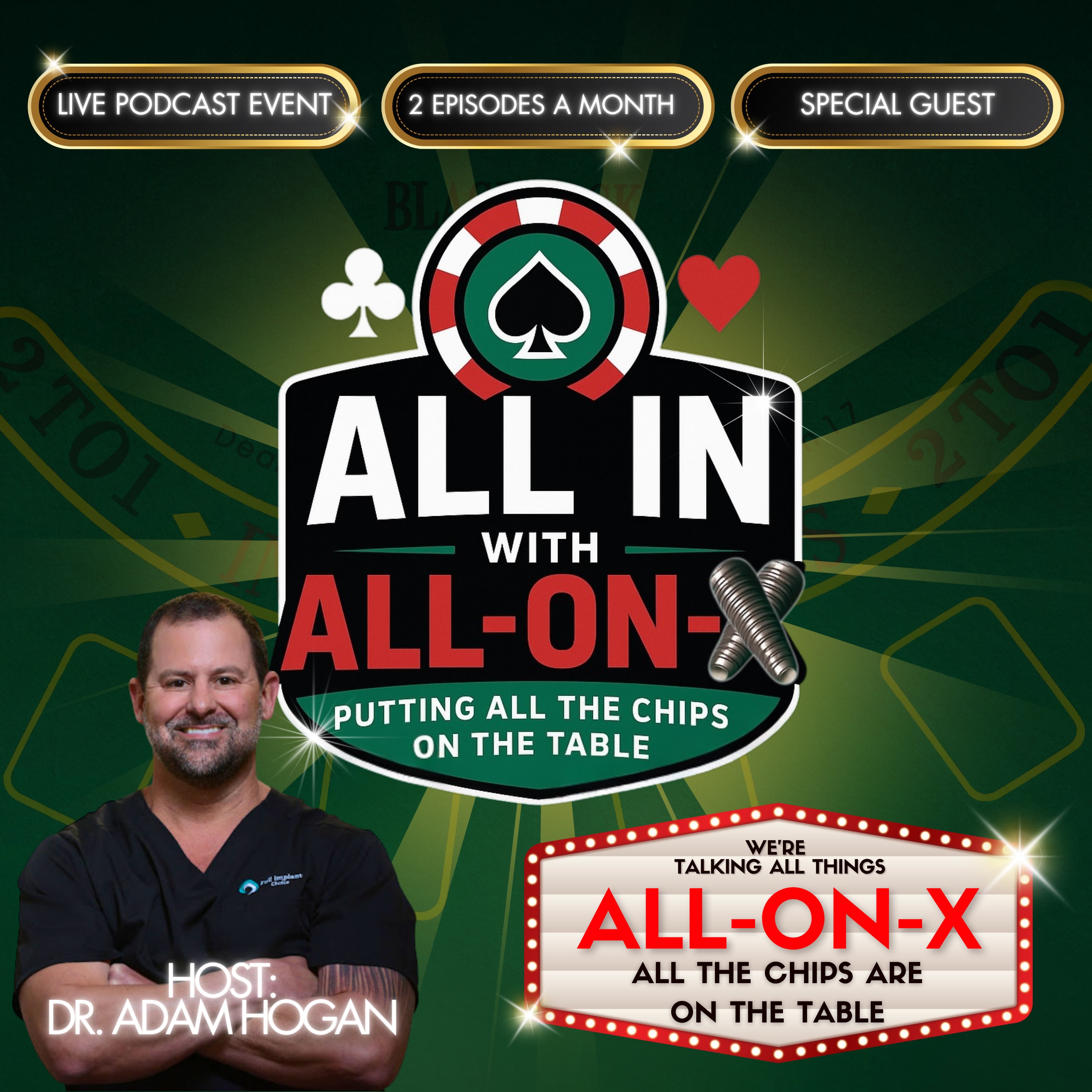 All In ALL ON X podcast!