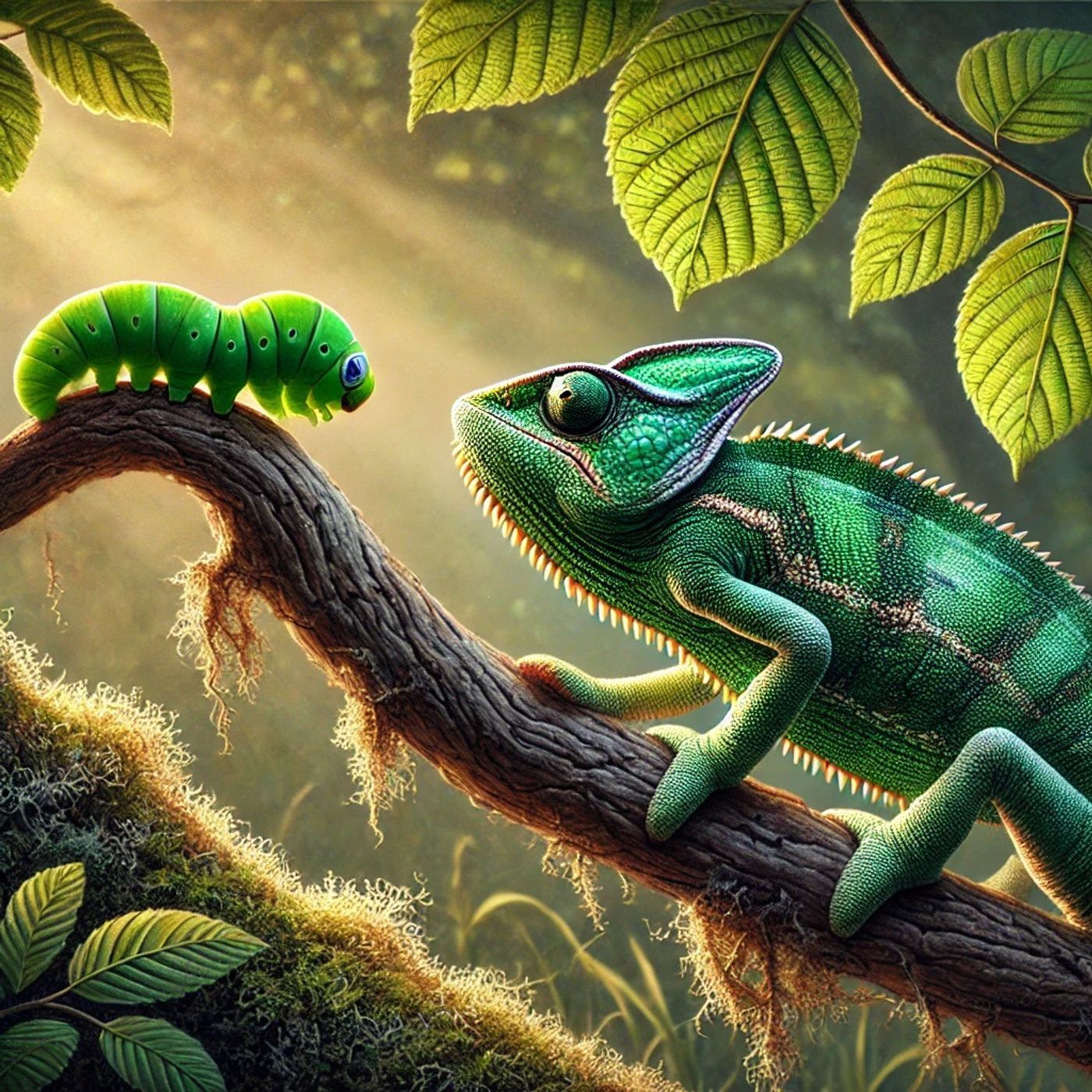 The Chameleon and The Caterpillar cover art