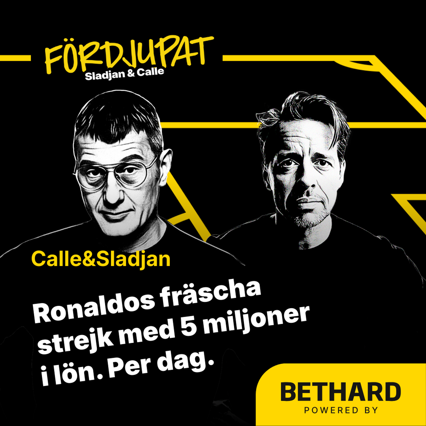 59. Ronaldos fräscha strejk med lön på fem miljoner. Om dagen.