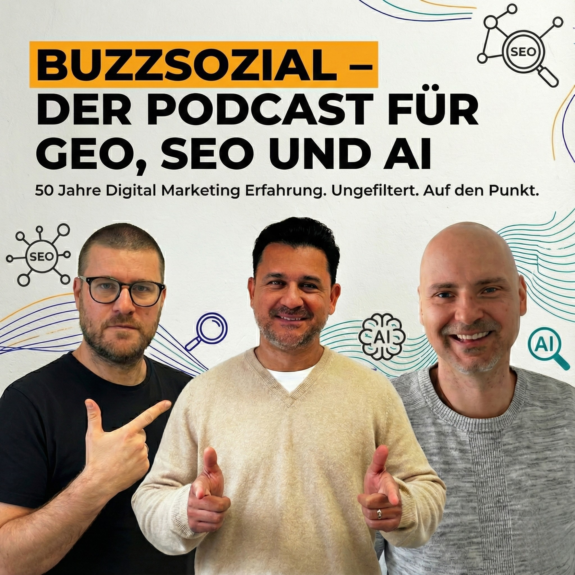 Buzzsozial - Der Podcast für GEO, SEO und AI cover art