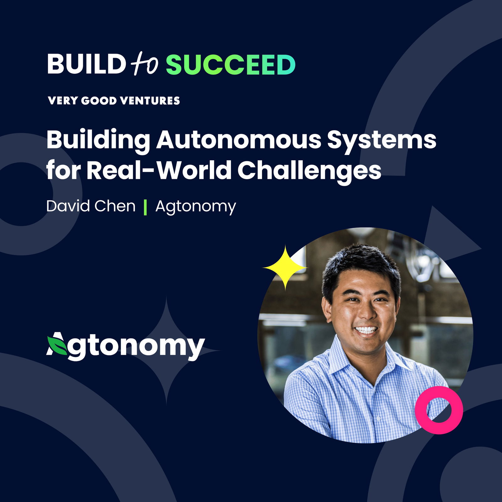 David Chen - Building Autonomous Systems for Real-World Challenges