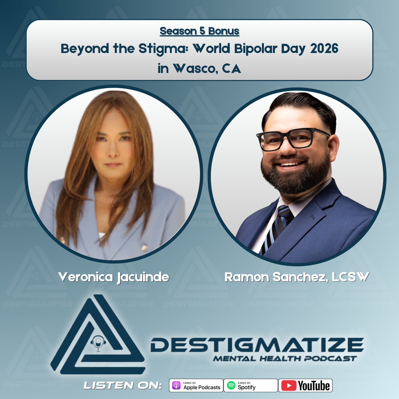 Season 5 Bonus Episode - Beyond the Stigma: World Bipolar Day 2026 in Wasco, CA Season 5 Bonus Episode - Beyond the Stigma: World Bipolar Day 2026 in Wasco, CA