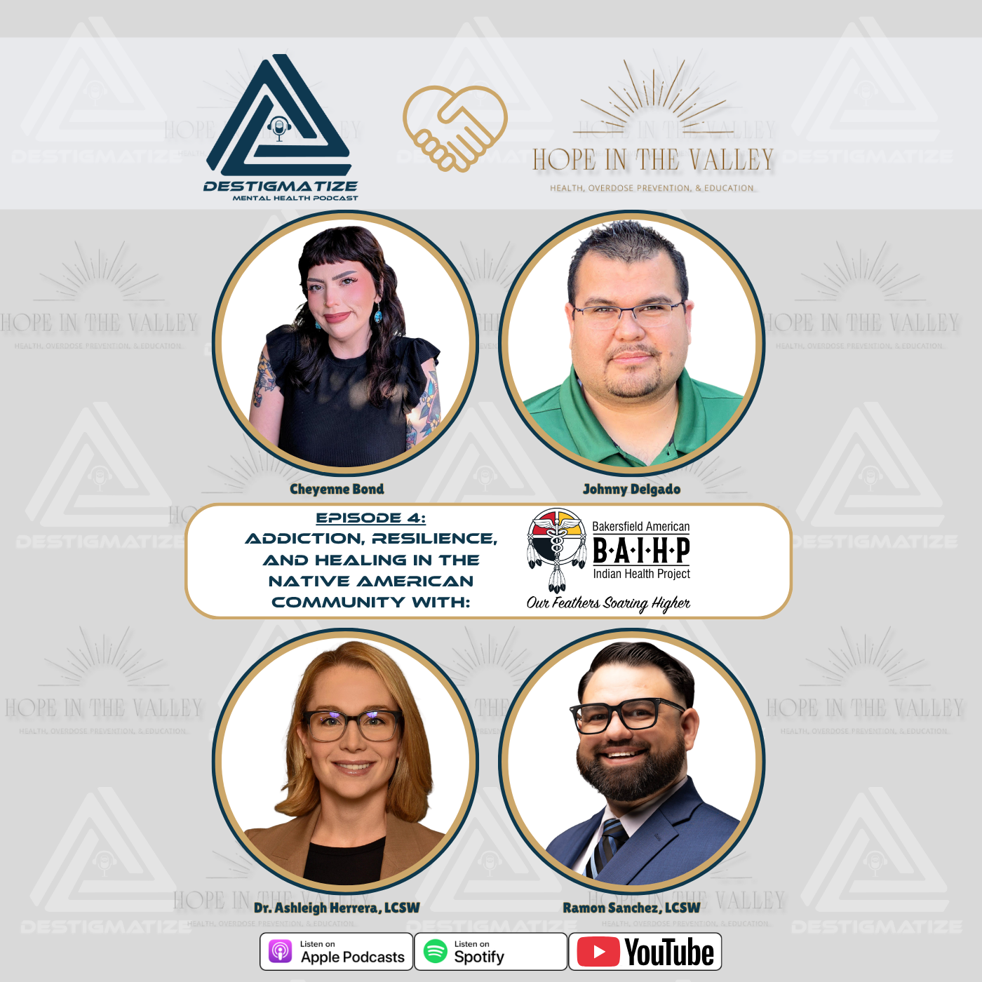 Hope In The Valley Series- Ep 4 Addiction, Resilience, and Healing with BAIHP (EP 66) Hope In The Valley Series- Ep 4 Addiction, Resilience, and Healing with BAIHP (EP 66)