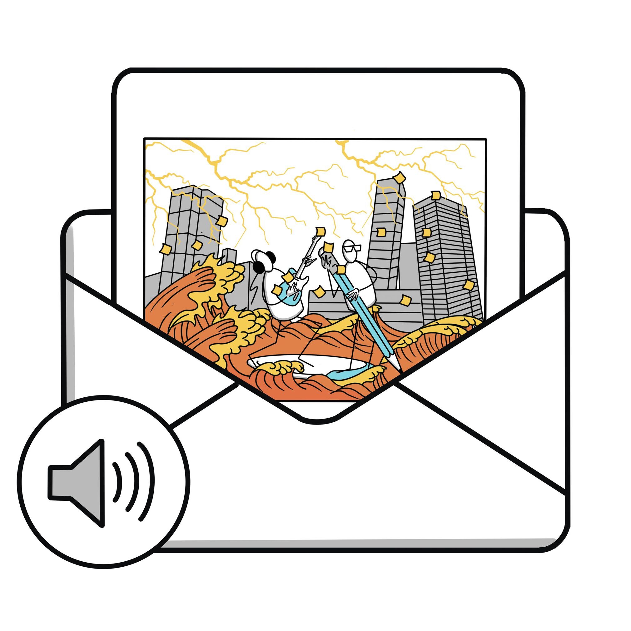 Surfing Chaos Audio Newsletter cover art