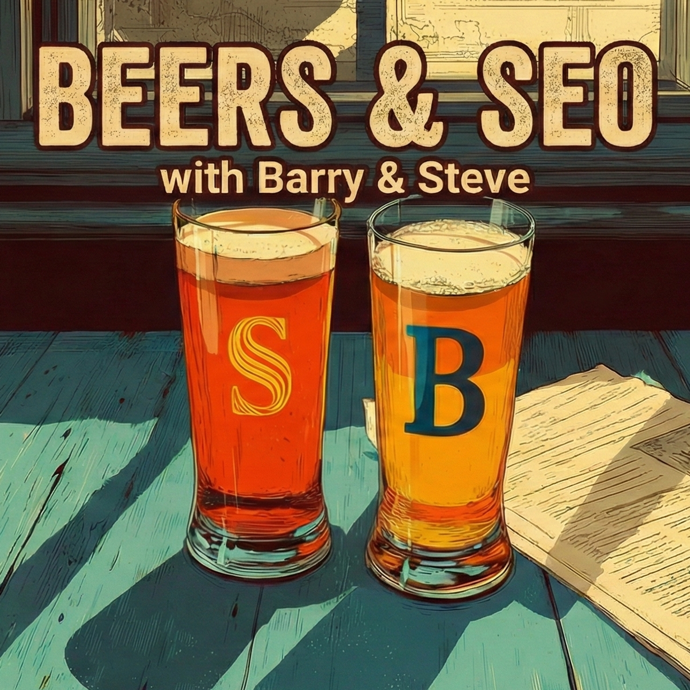 Beers and SEO with Barry and Steve podcast show image